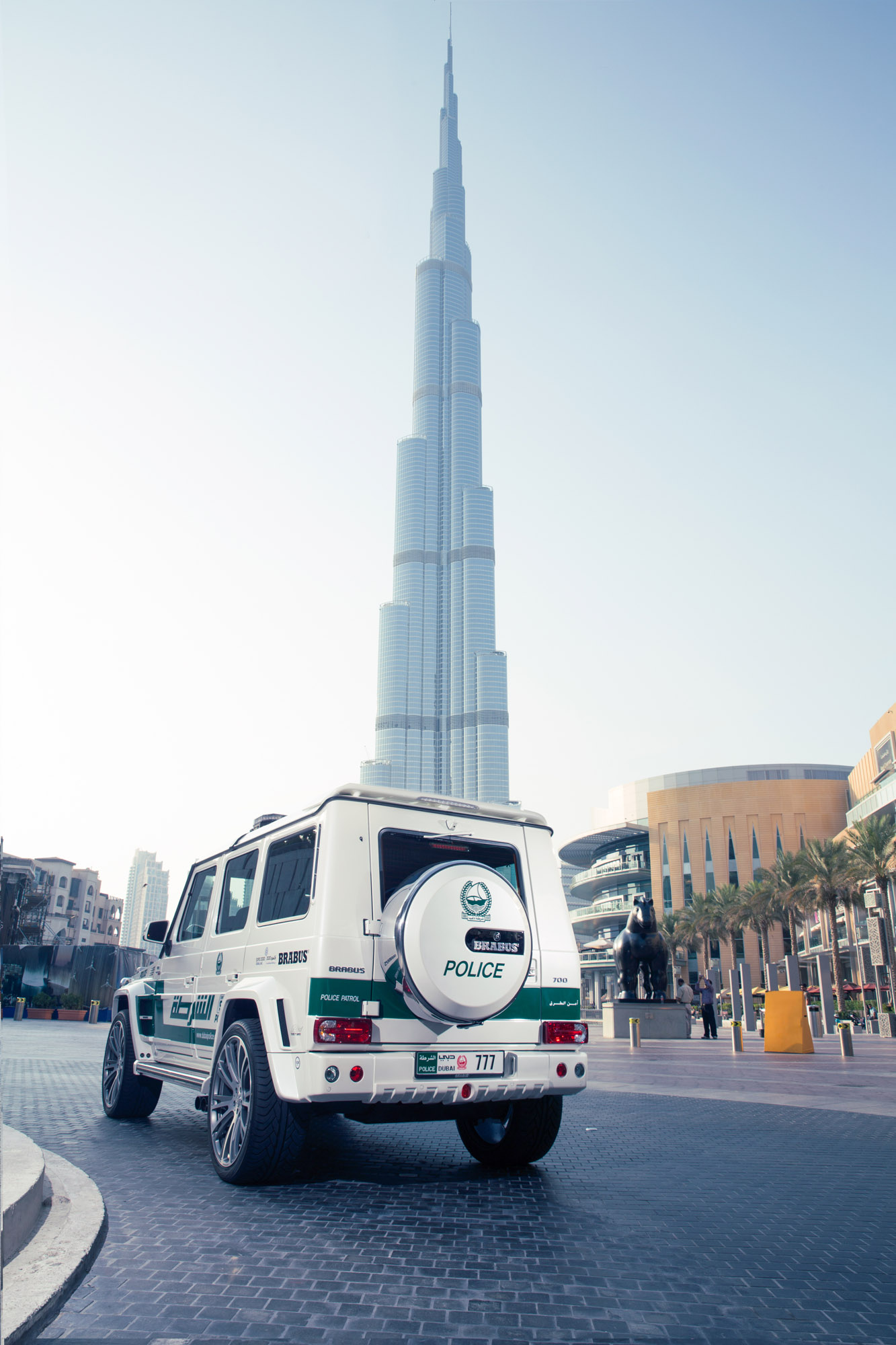 Brabus Mercedes-Benz G-Class B63S 700 Widestar Dubai Police