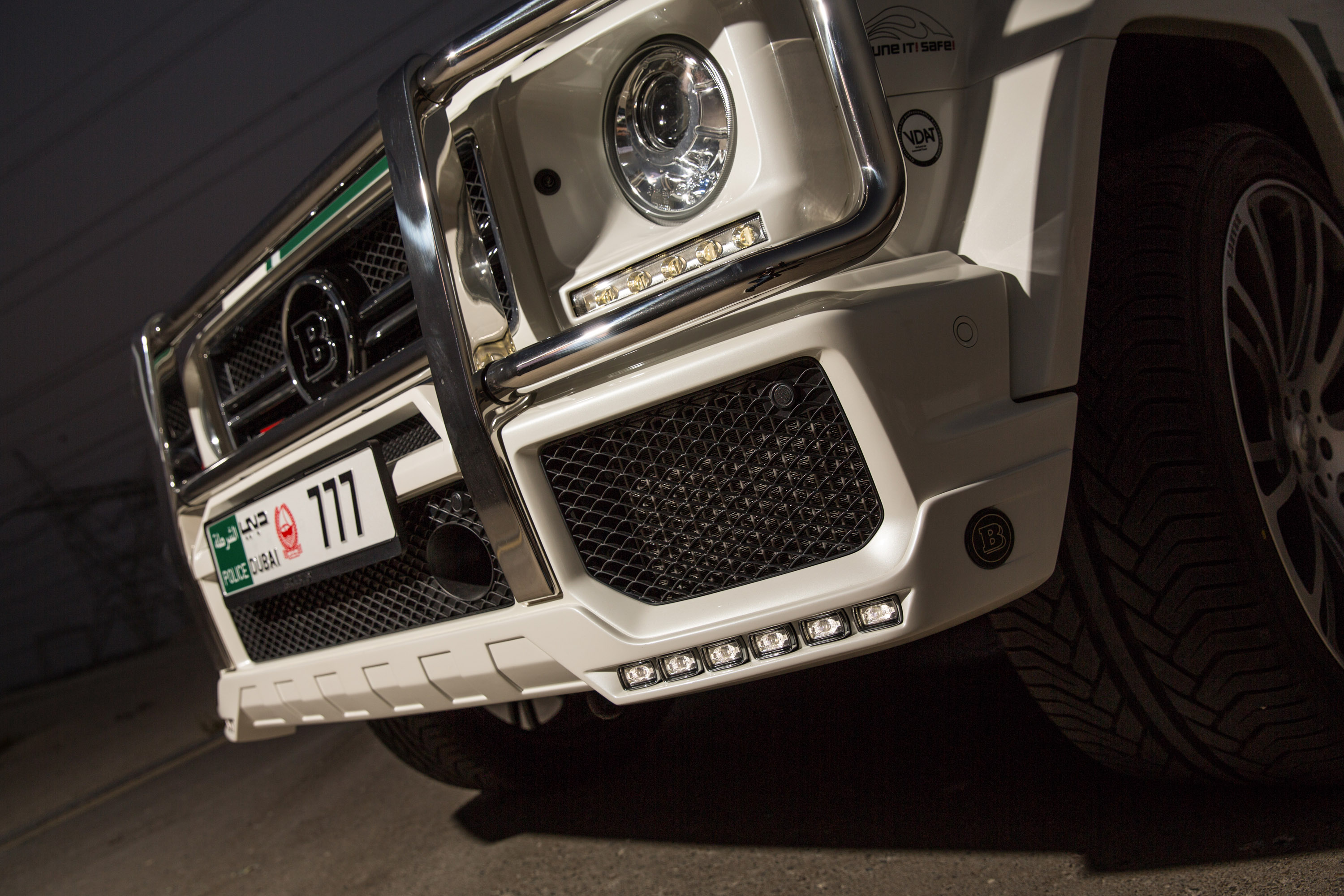 Brabus Mercedes-Benz G-Class B63S 700 Widestar Dubai Police