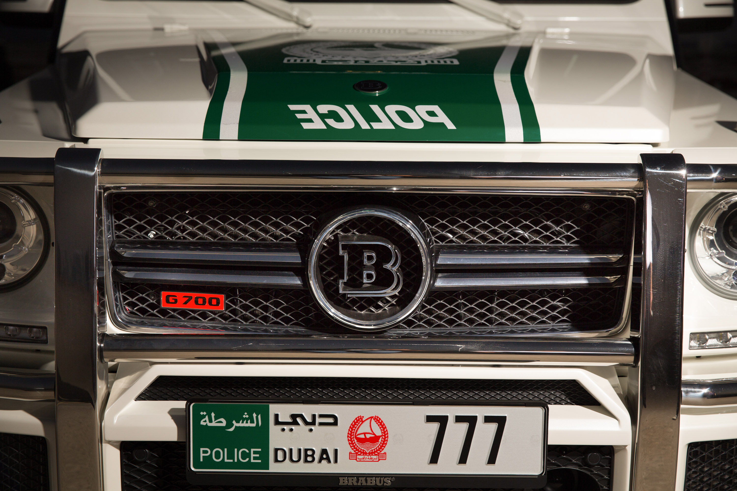 Brabus Mercedes-Benz G-Class B63S 700 Widestar Dubai Police