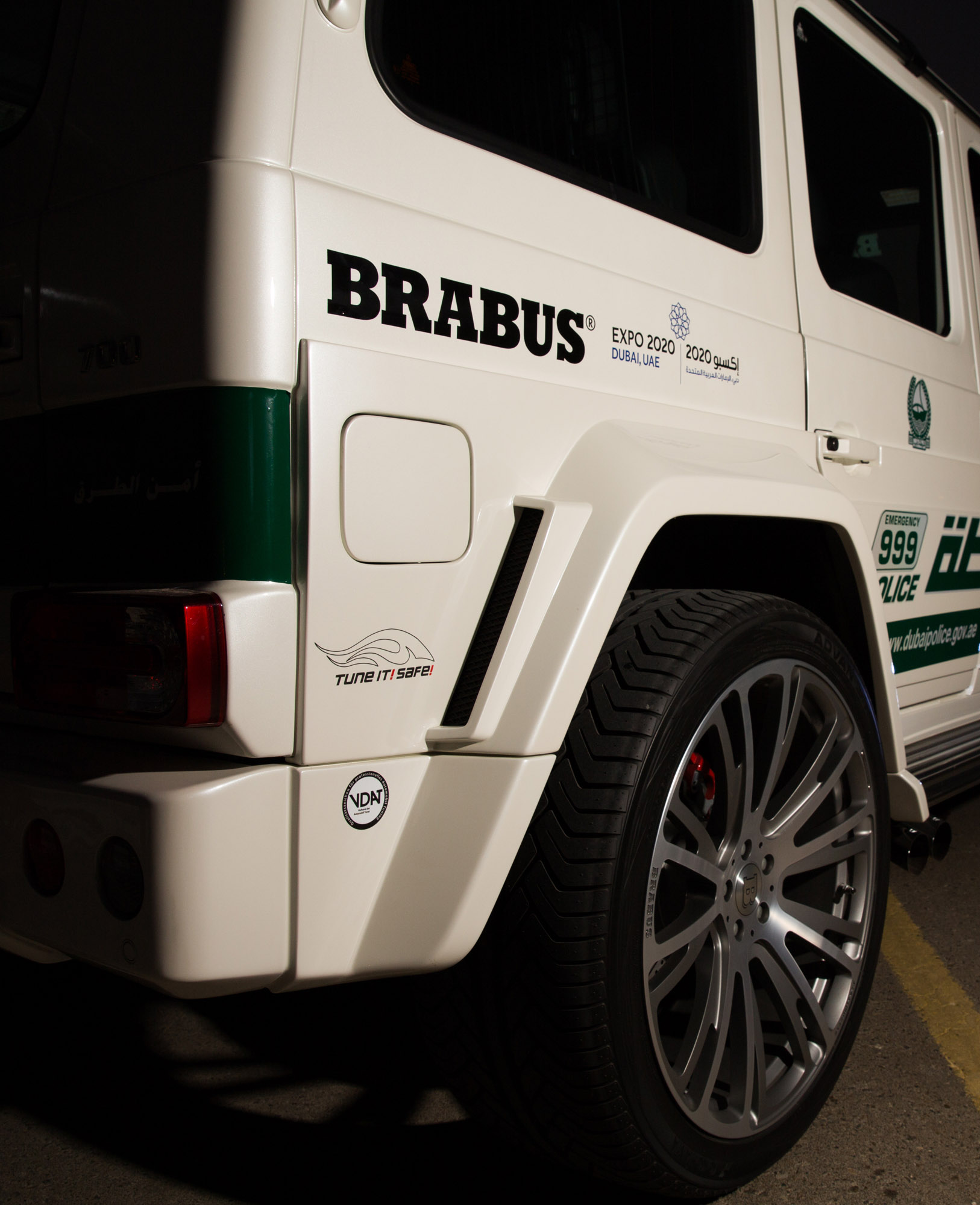 Brabus Mercedes-Benz G-Class B63S 700 Widestar Dubai Police