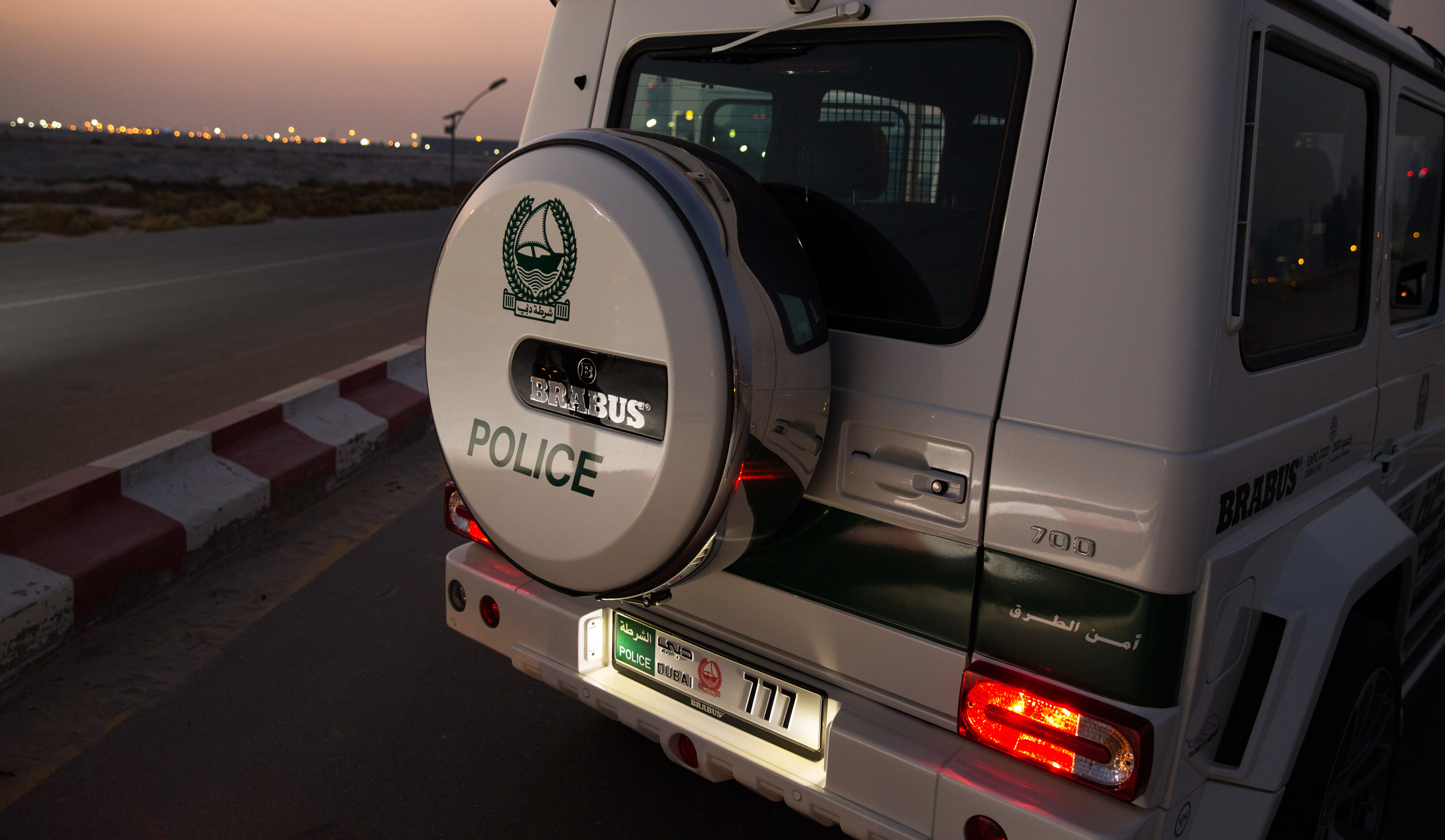 Brabus Mercedes-Benz G-Class B63S 700 Widestar Dubai Police