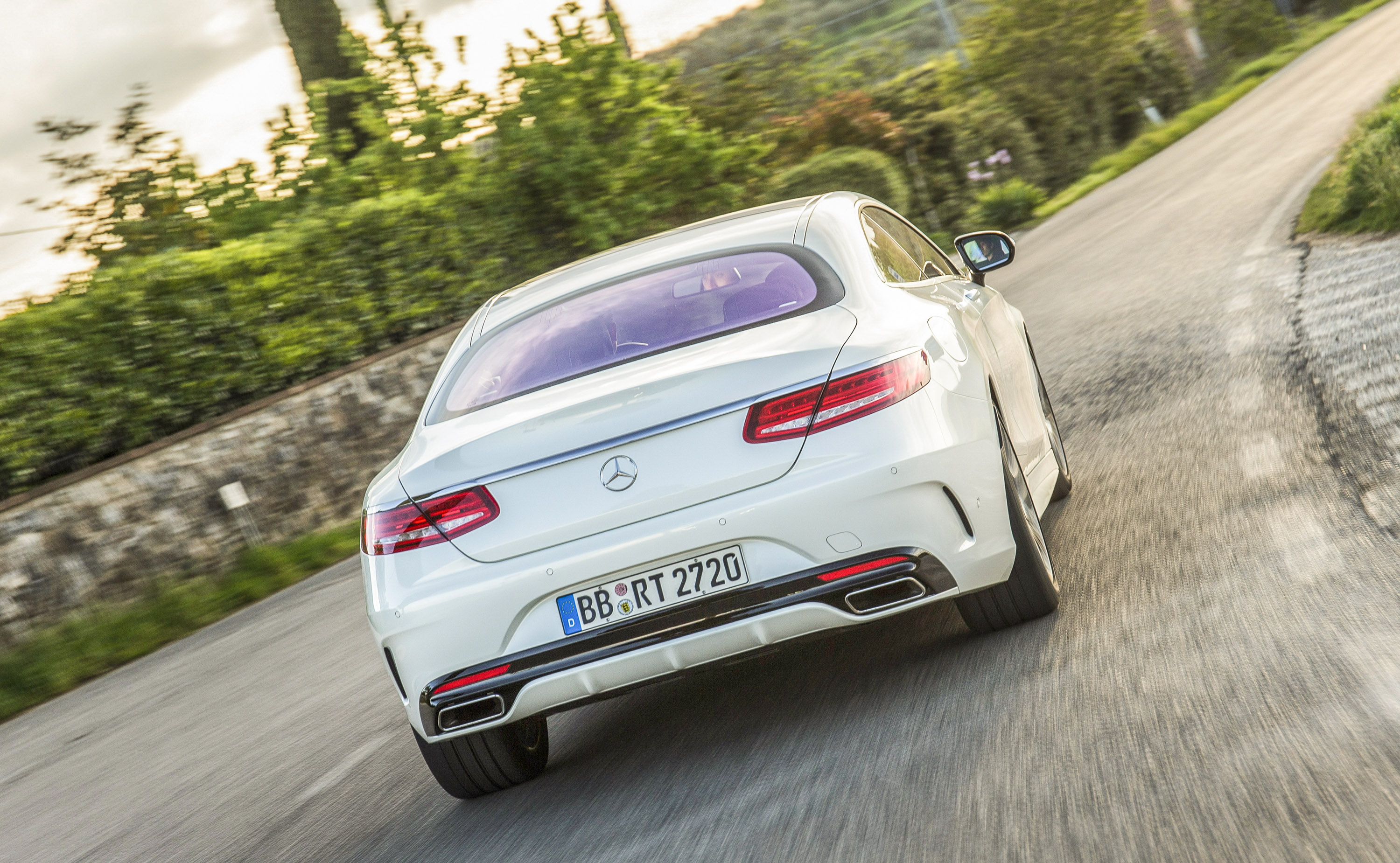 Mercedes-Benz S-Class Coupe Curve Control System