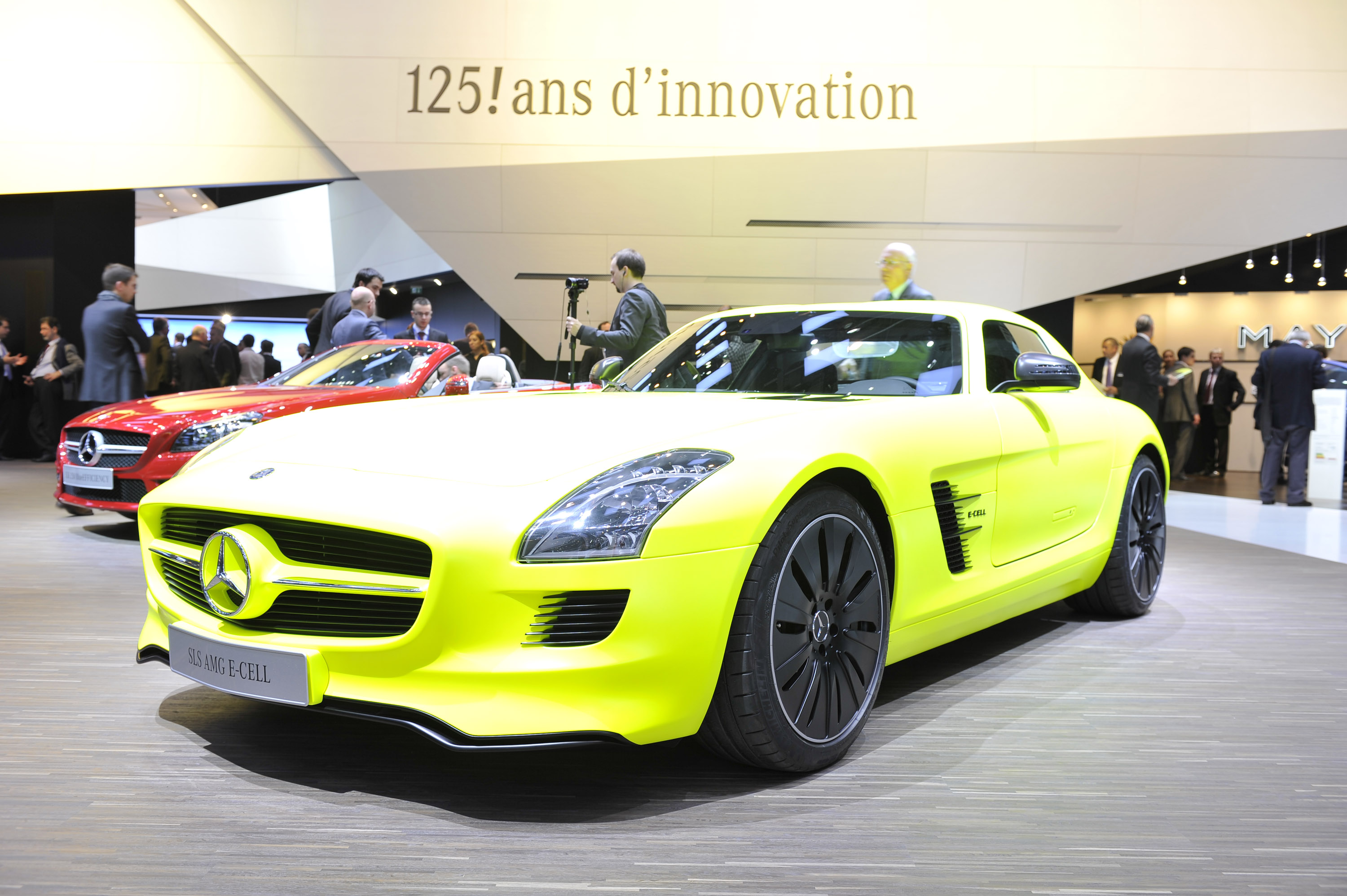 Mercedes-Benz SLS AMG E-CELL Geneva