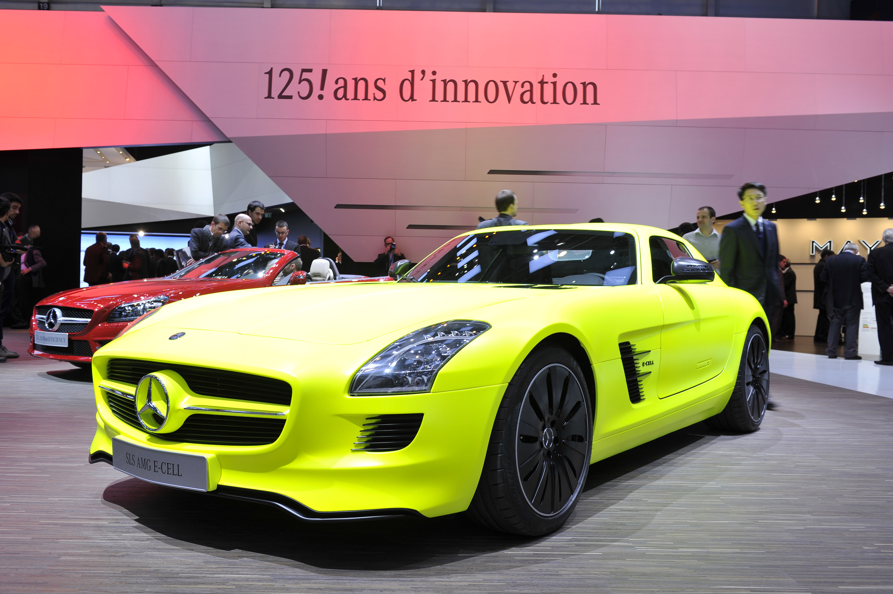 Mercedes-Benz SLS AMG E-CELL Geneva