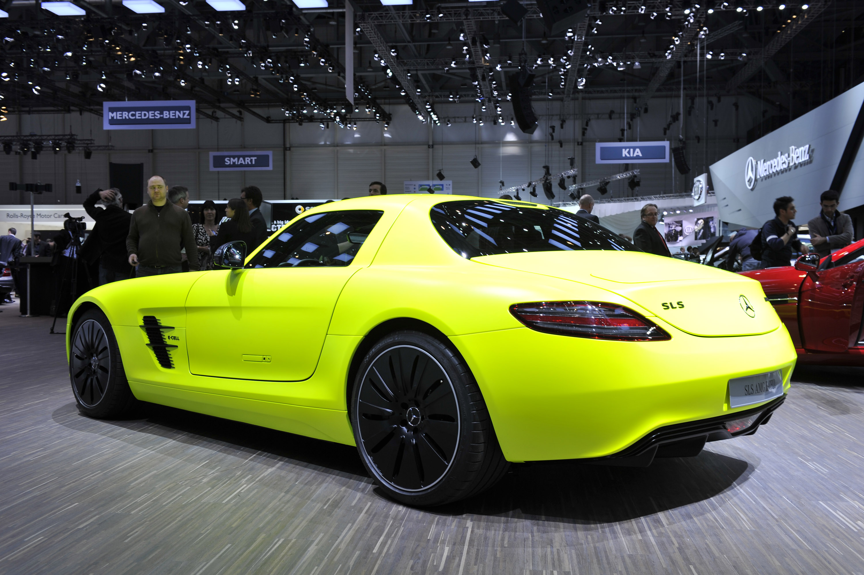 Mercedes-Benz SLS AMG E-CELL Geneva