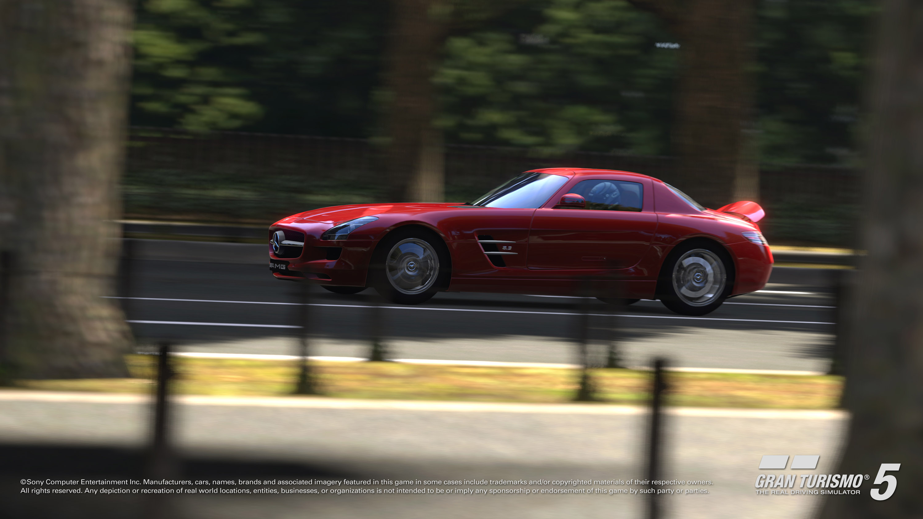 Mercedes-Benz SLS AMG in Gran Turismo 5