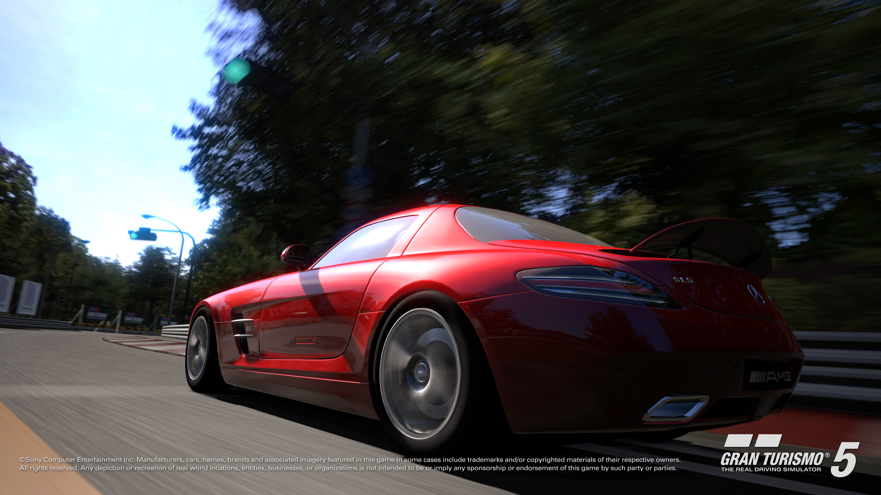 Mercedes-Benz SLS AMG in Gran Turismo 5