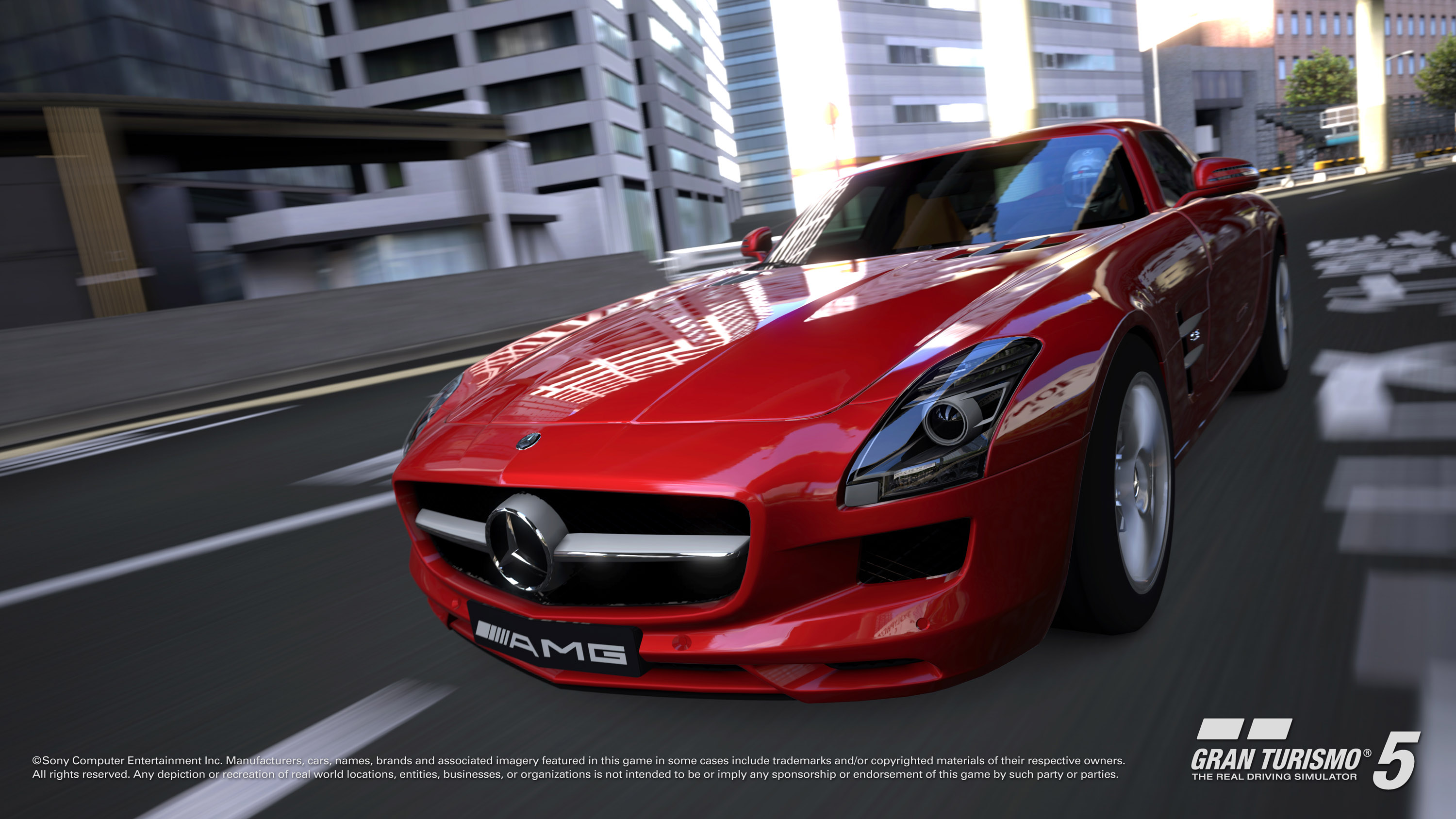 Mercedes-Benz SLS AMG in Gran Turismo 5