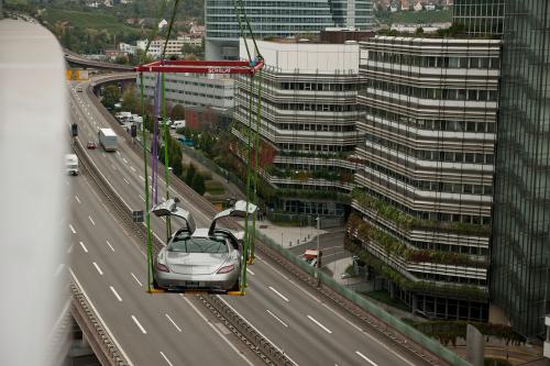 Mercedes-Benz SLS AMG in the Mercedes-Benz Museum (2009) - picture 1 of 4