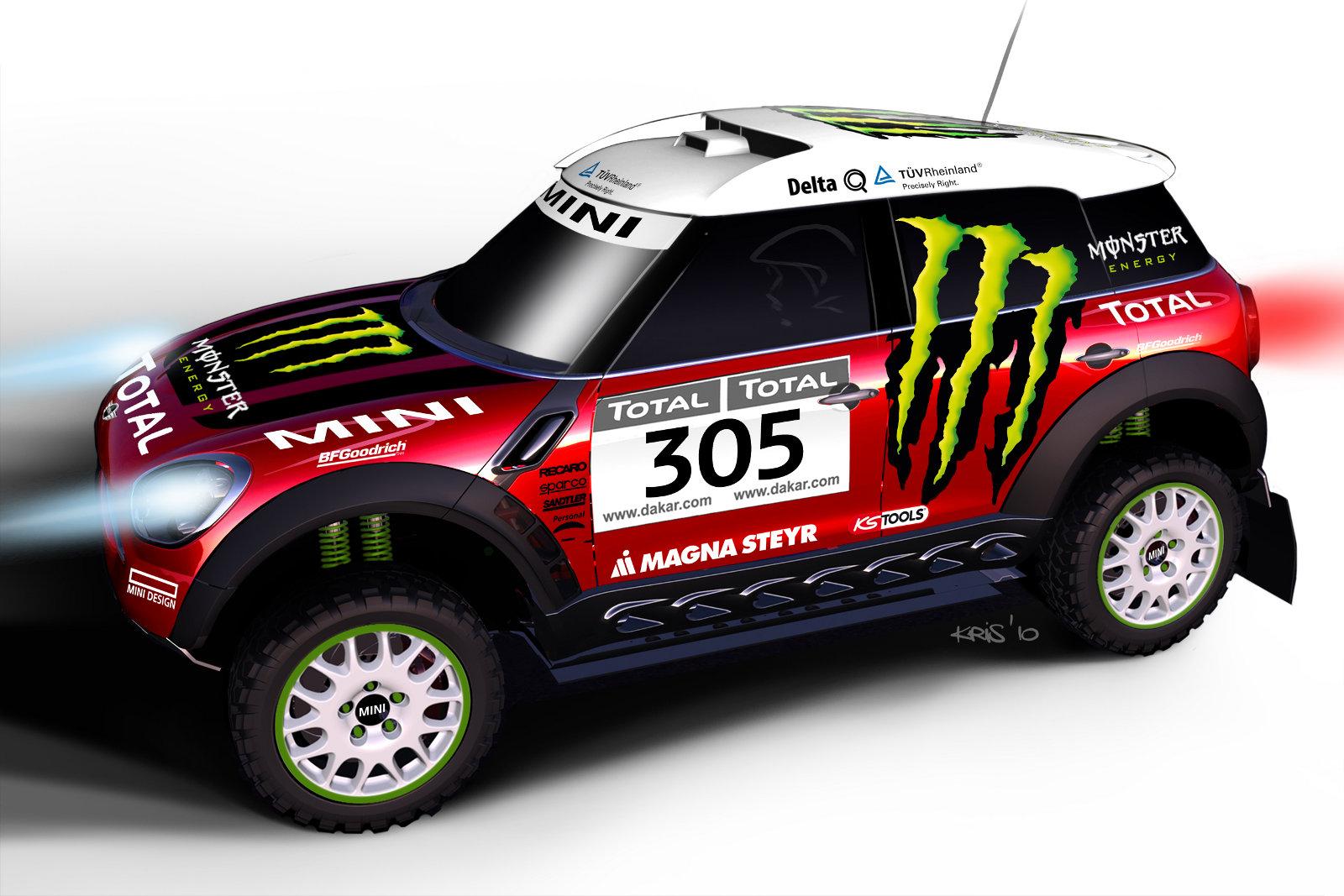 MINI ALL4 Countryman Dakar Challenger