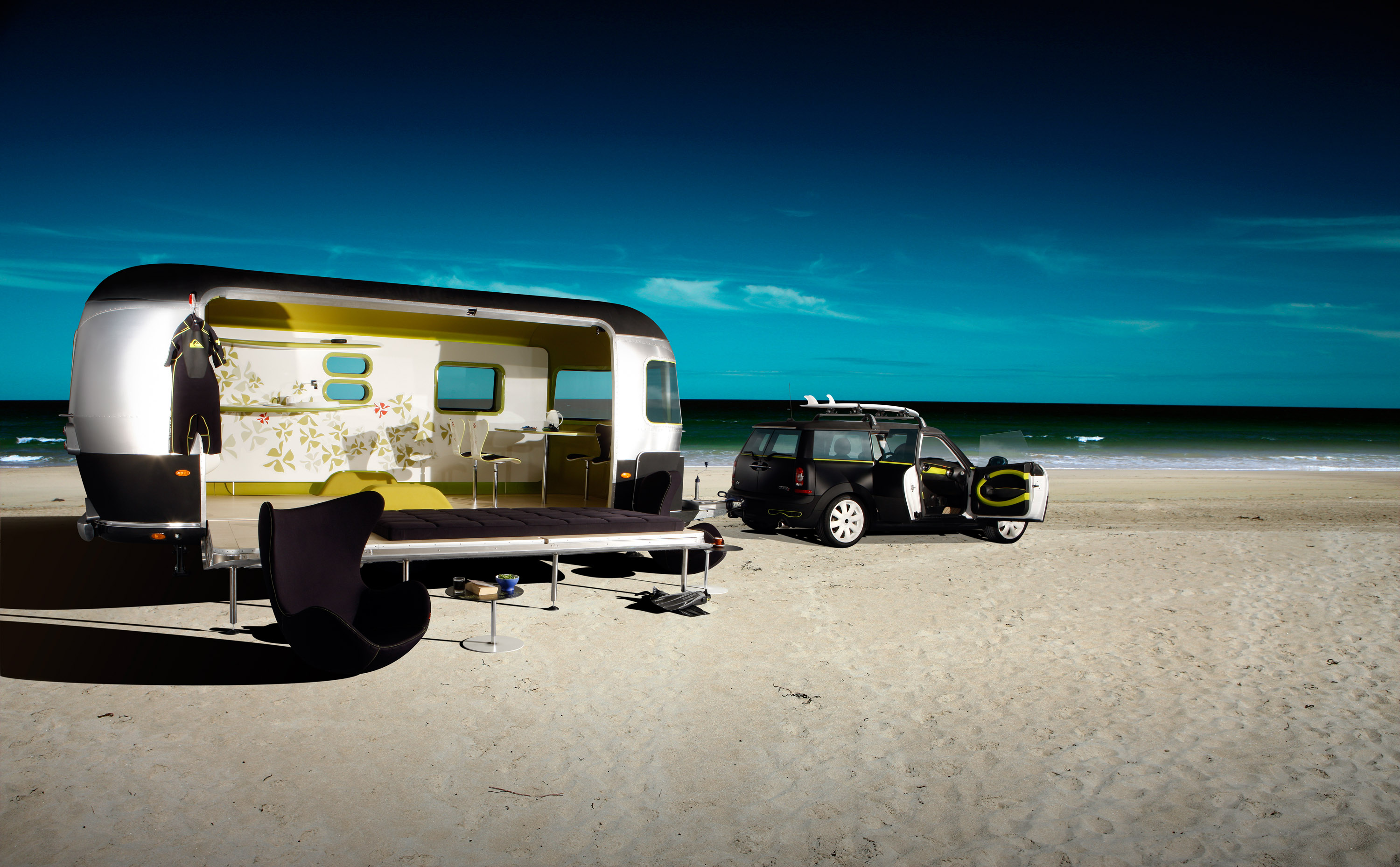 MINI and Airstream-designed by Republic of Fritz Hansen