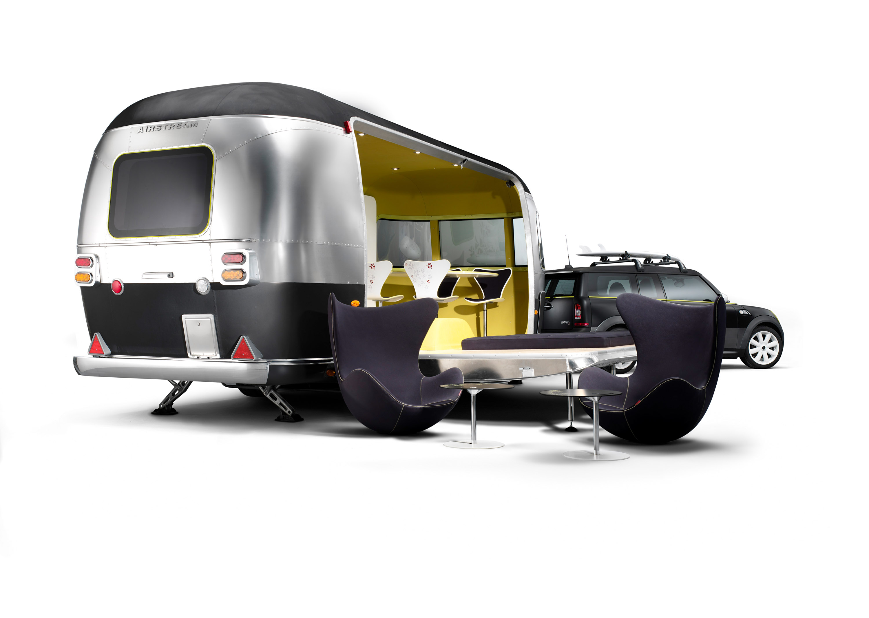 MINI and Airstream-designed by Republic of Fritz Hansen