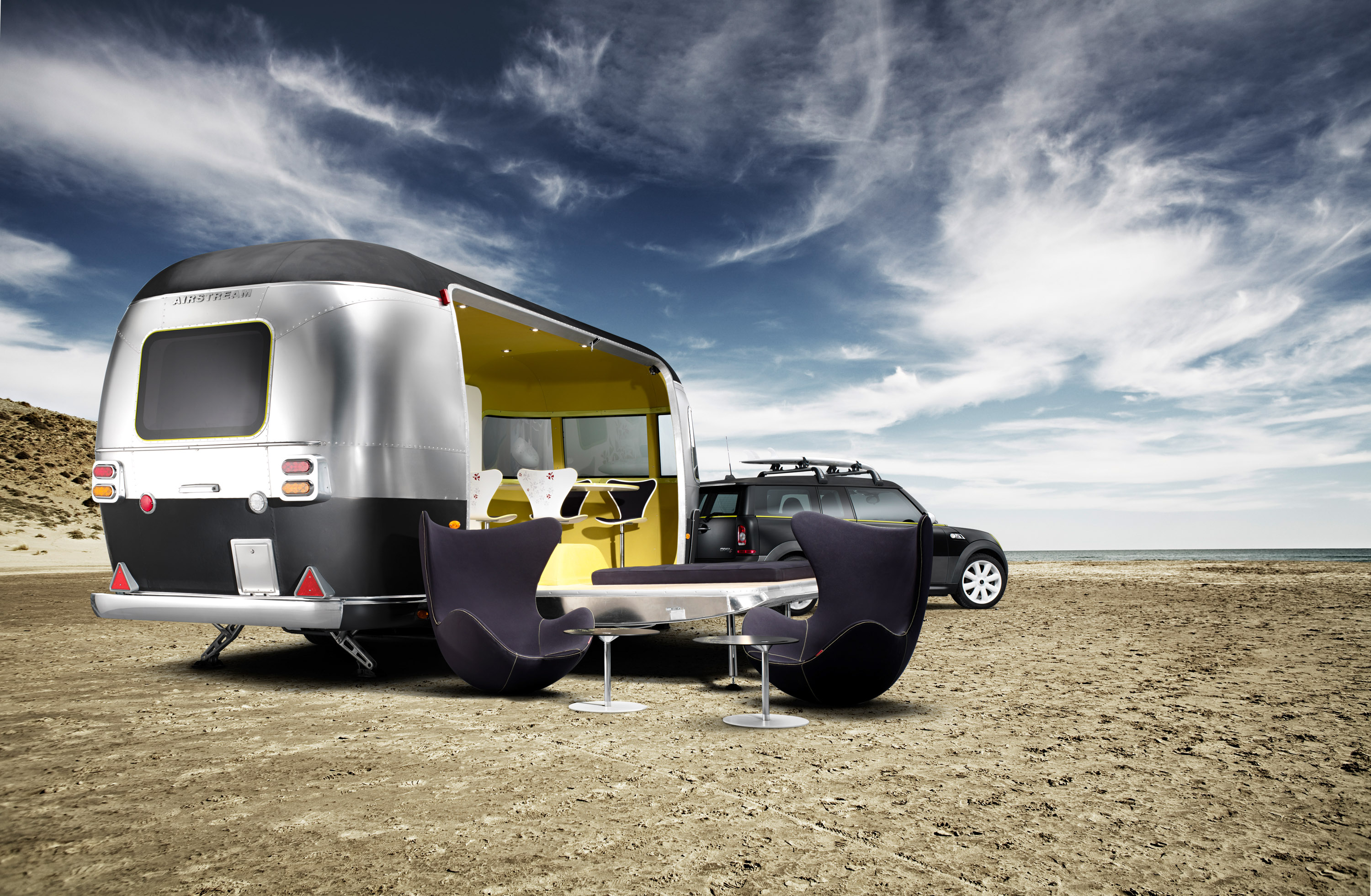 MINI and Airstream-designed by Republic of Fritz Hansen