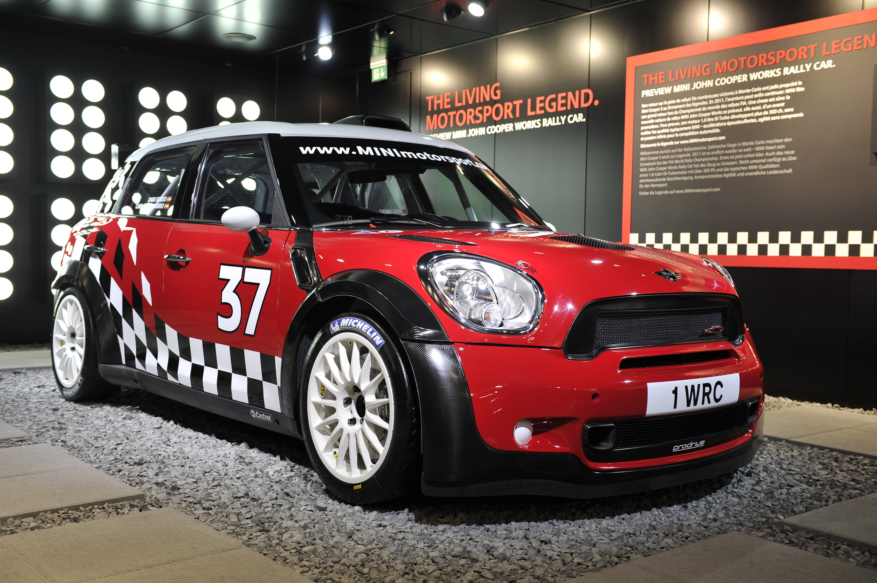 MINI Cooper Works Rally Car Geneva