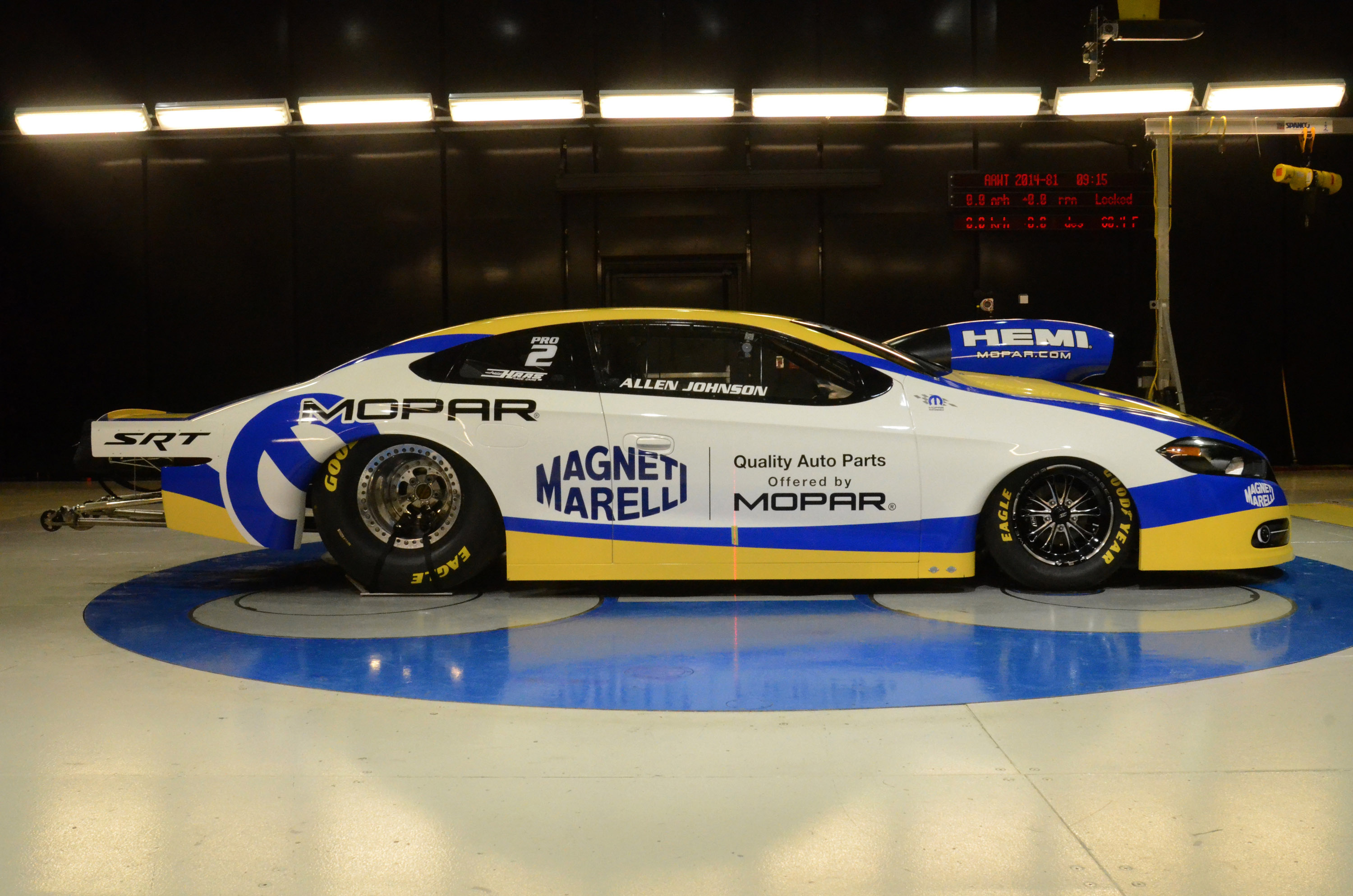 Mopar Dodge Dart Pro Stock NHRA Gatornationals Car