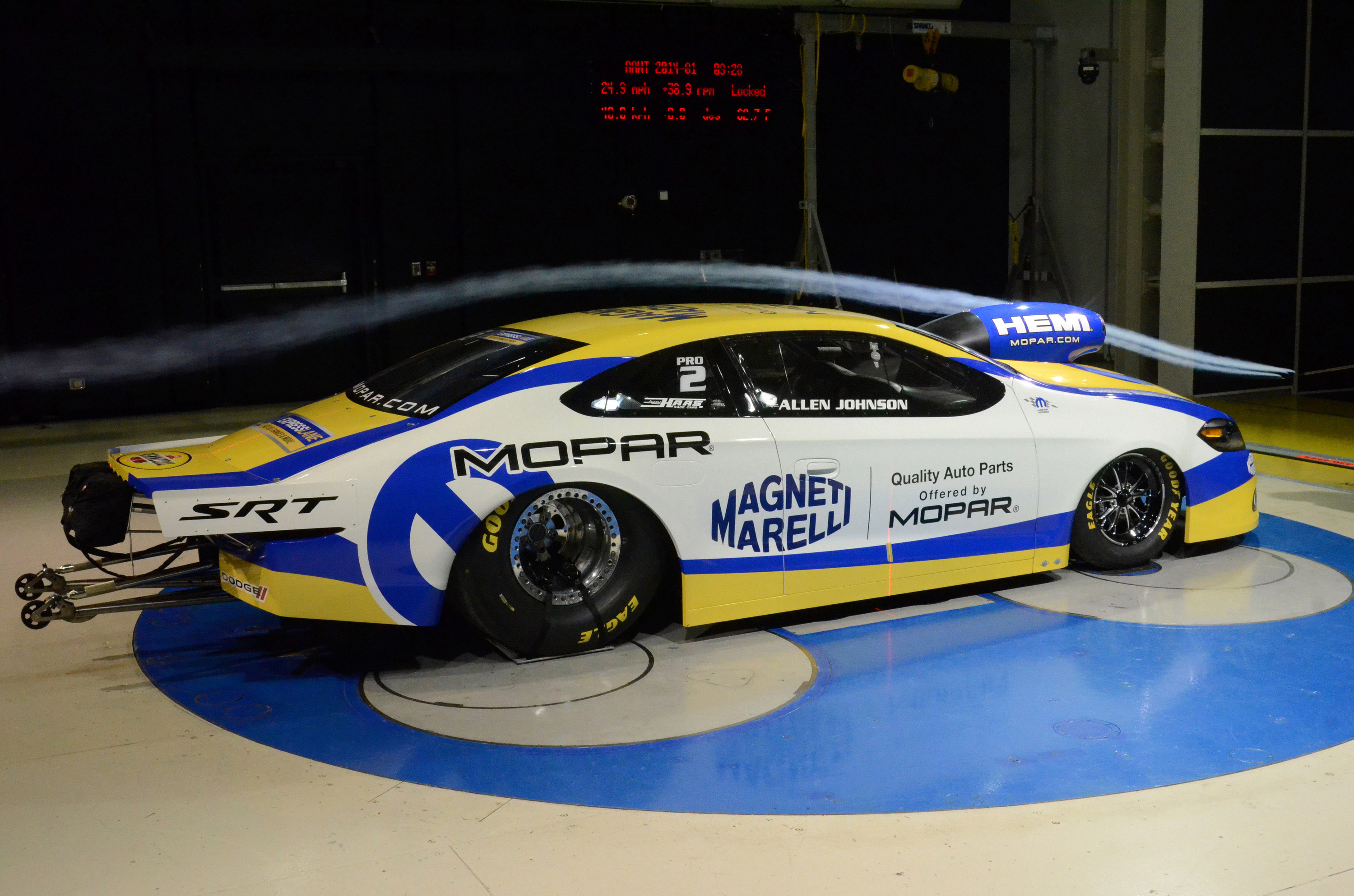 Mopar Dodge Dart Pro Stock NHRA Gatornationals Car