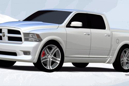 Mopar Dodge Ram Bianco SEMA (2009) - picture 1 of 2