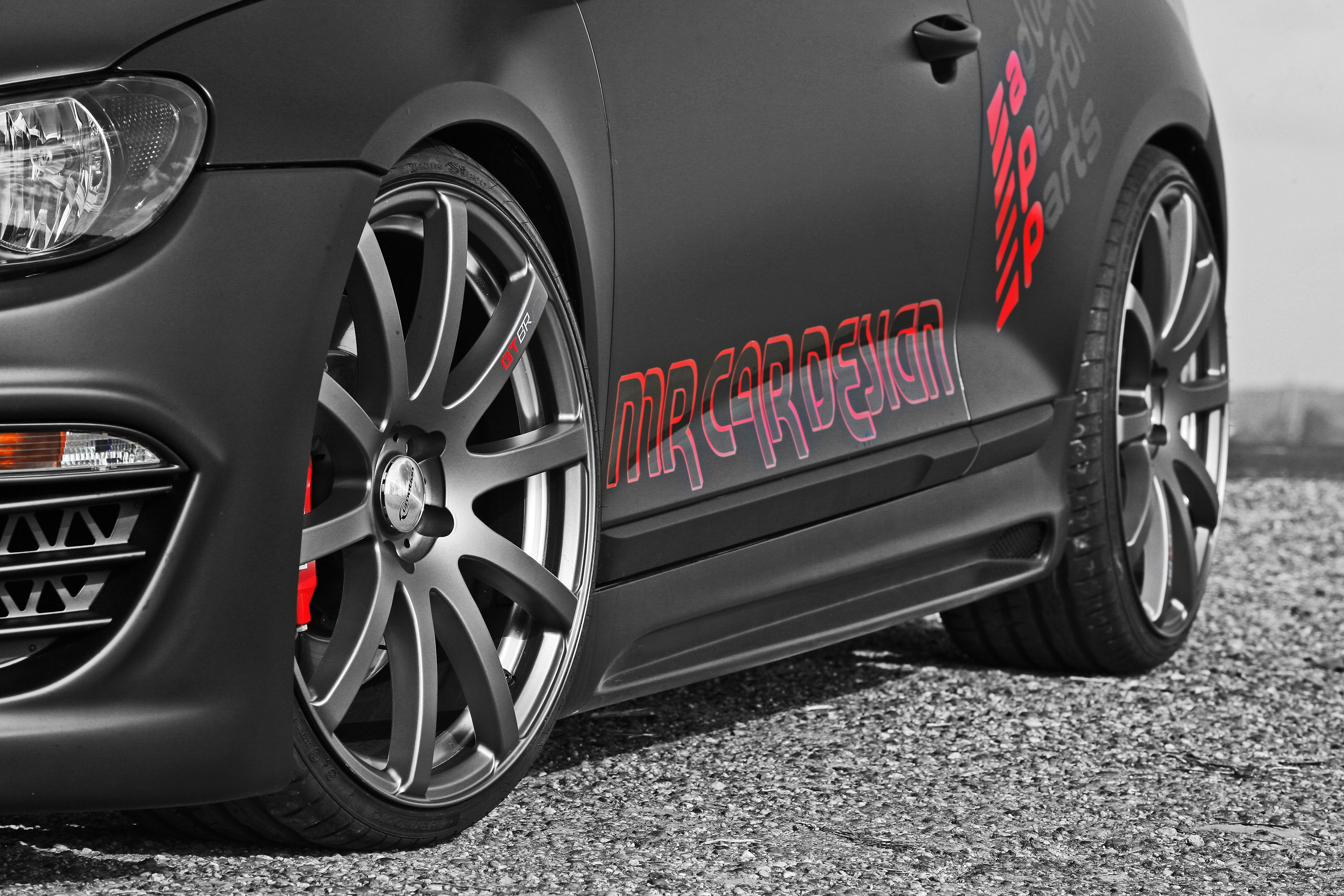 MR Car Design VW Scirocco Black Rocco