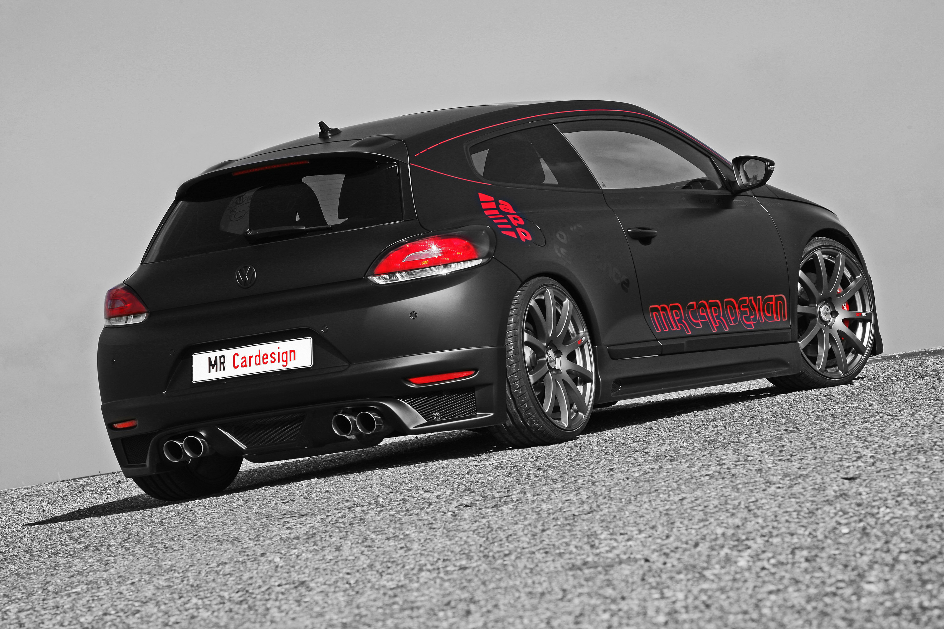 MR Car Design VW Scirocco Black Rocco