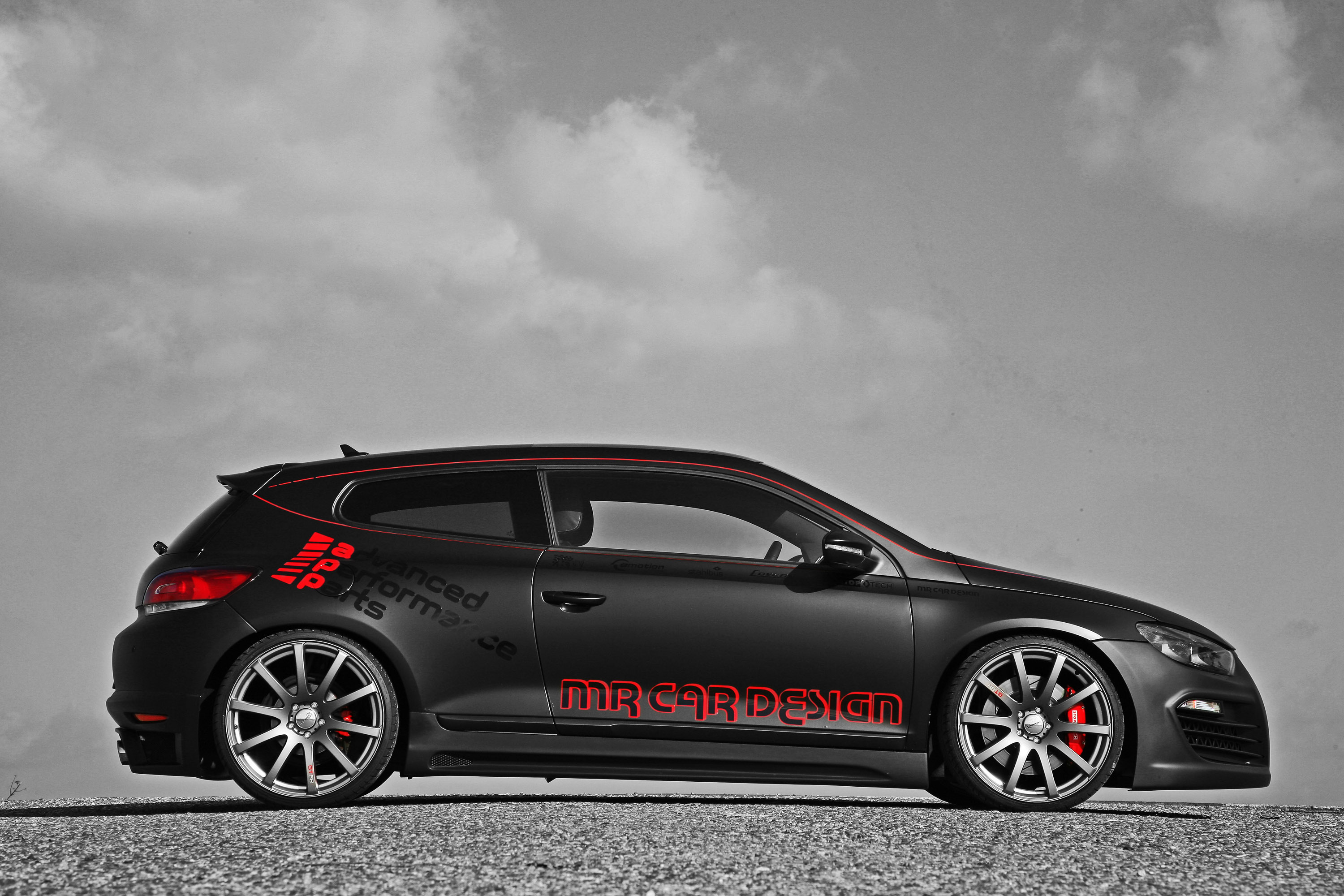 MR Car Design VW Scirocco Black Rocco