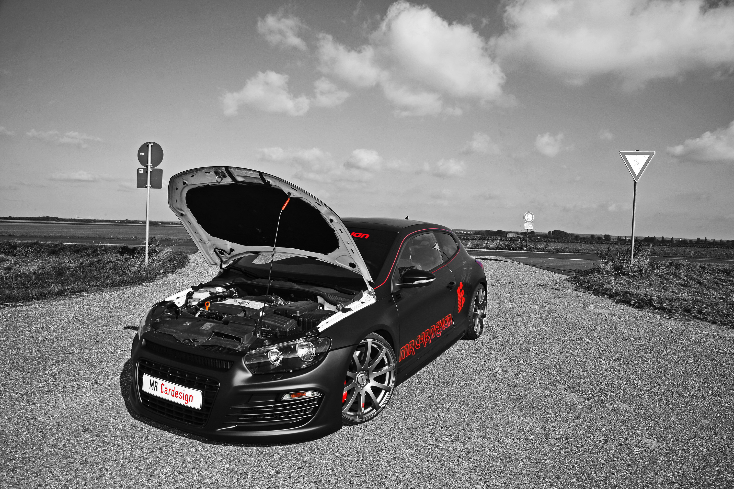 MR Car Design VW Scirocco Black Rocco