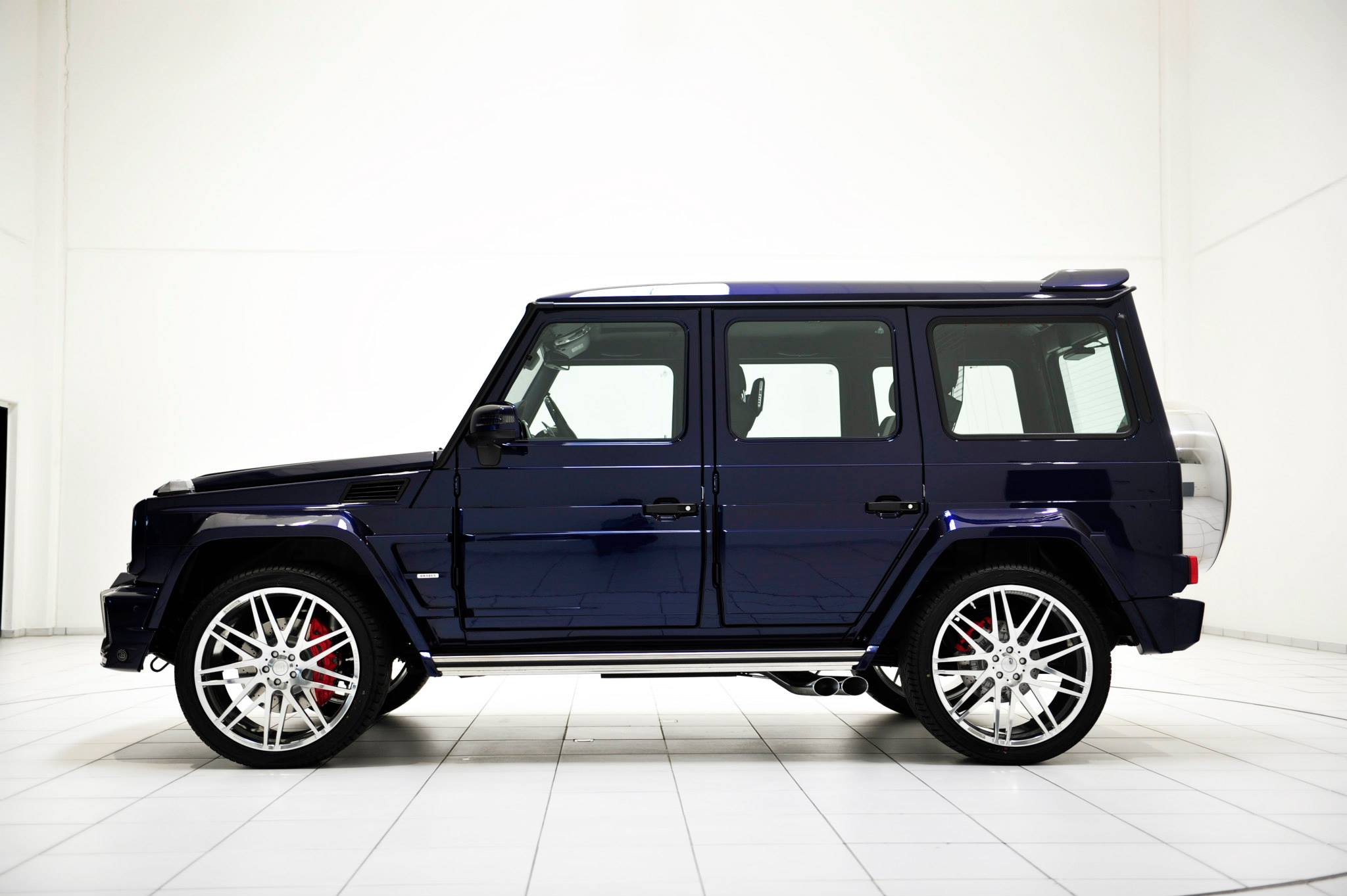 Mystic Blue Brabus Widestar Mercedes-Benz G63