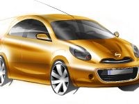 Nissan global compact car sketches (2010) - picture 1 of 2