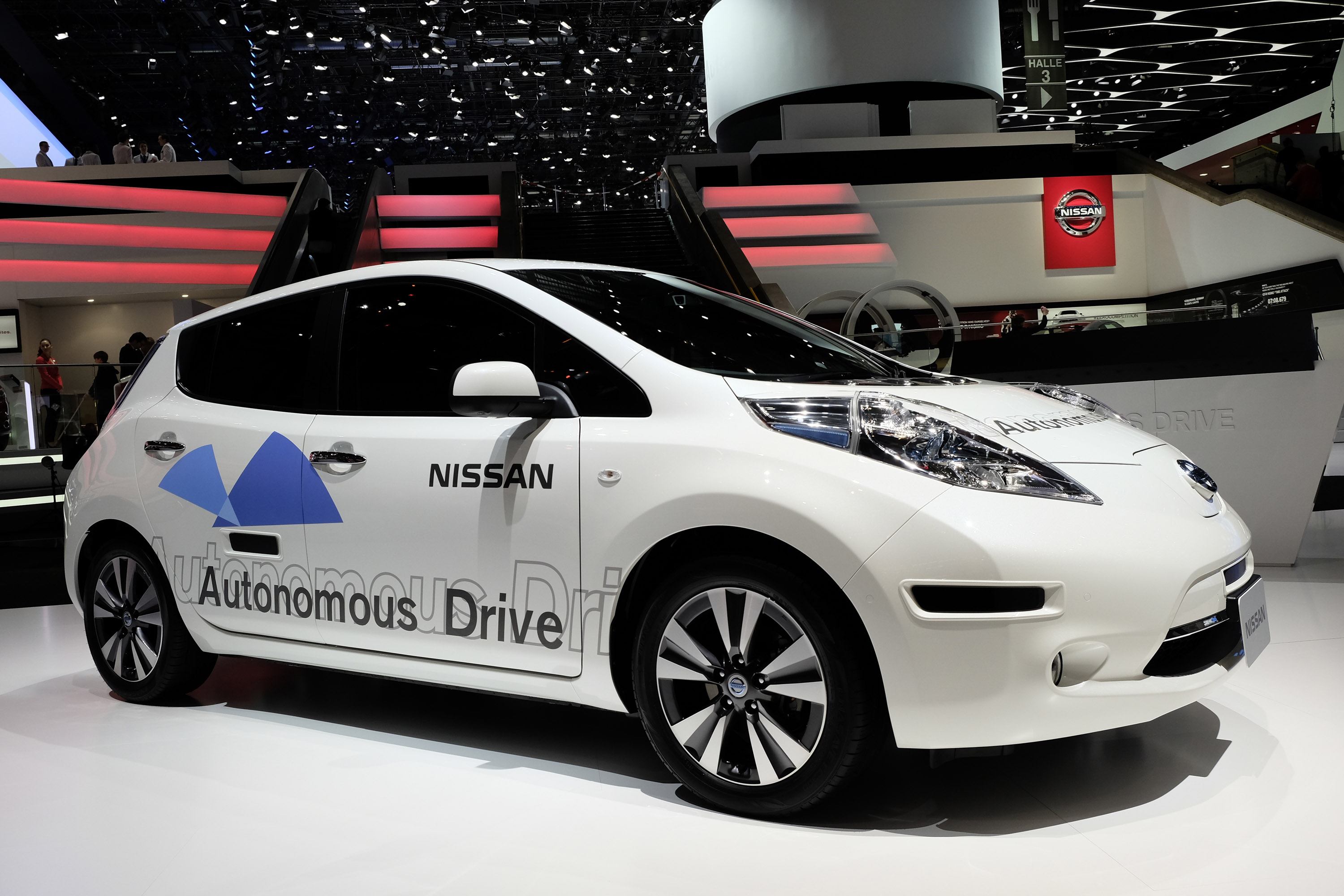 Nissan Leaf Autonomous Drive Geneva
