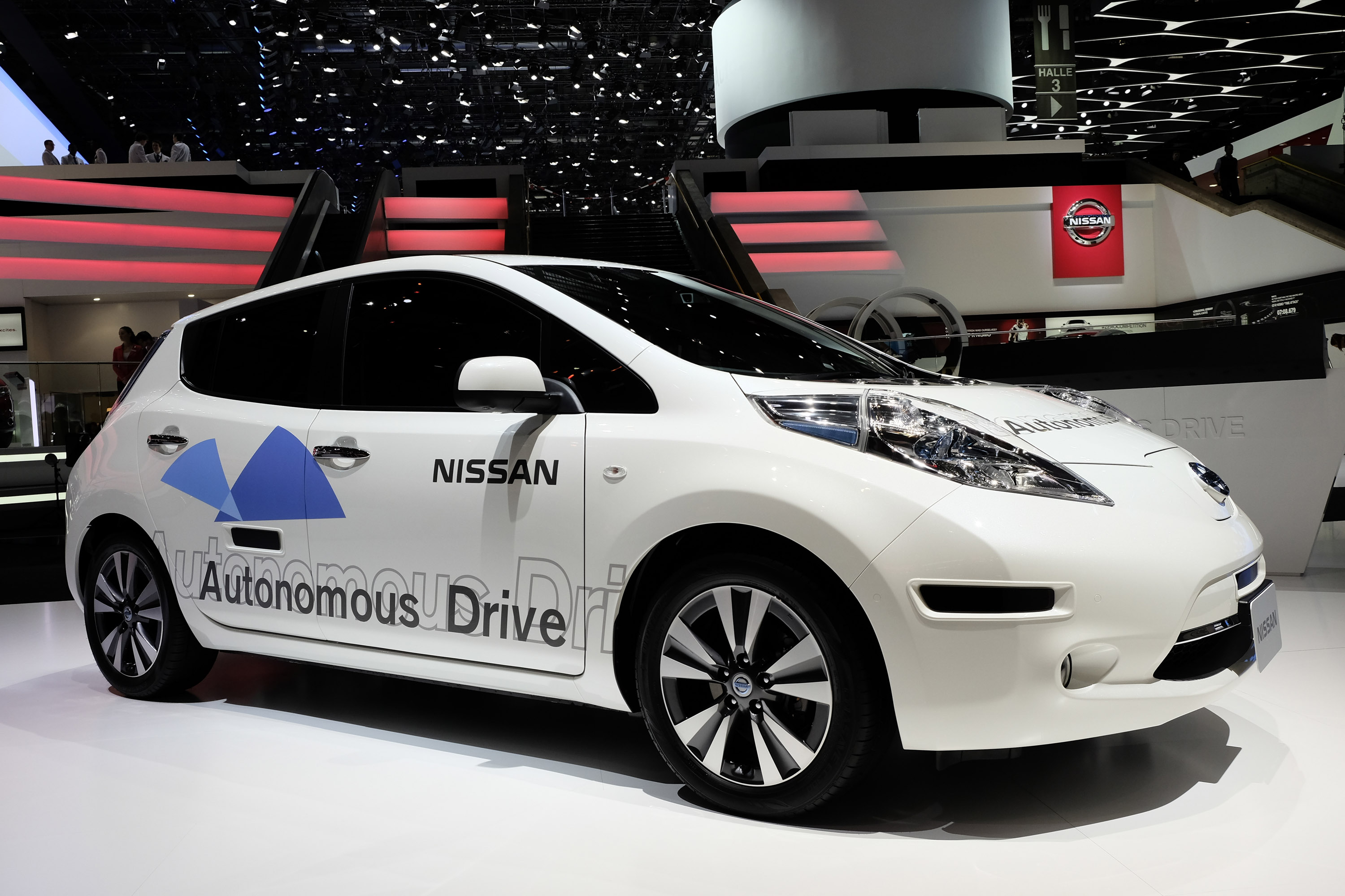 Nissan Leaf Autonomous Drive Geneva