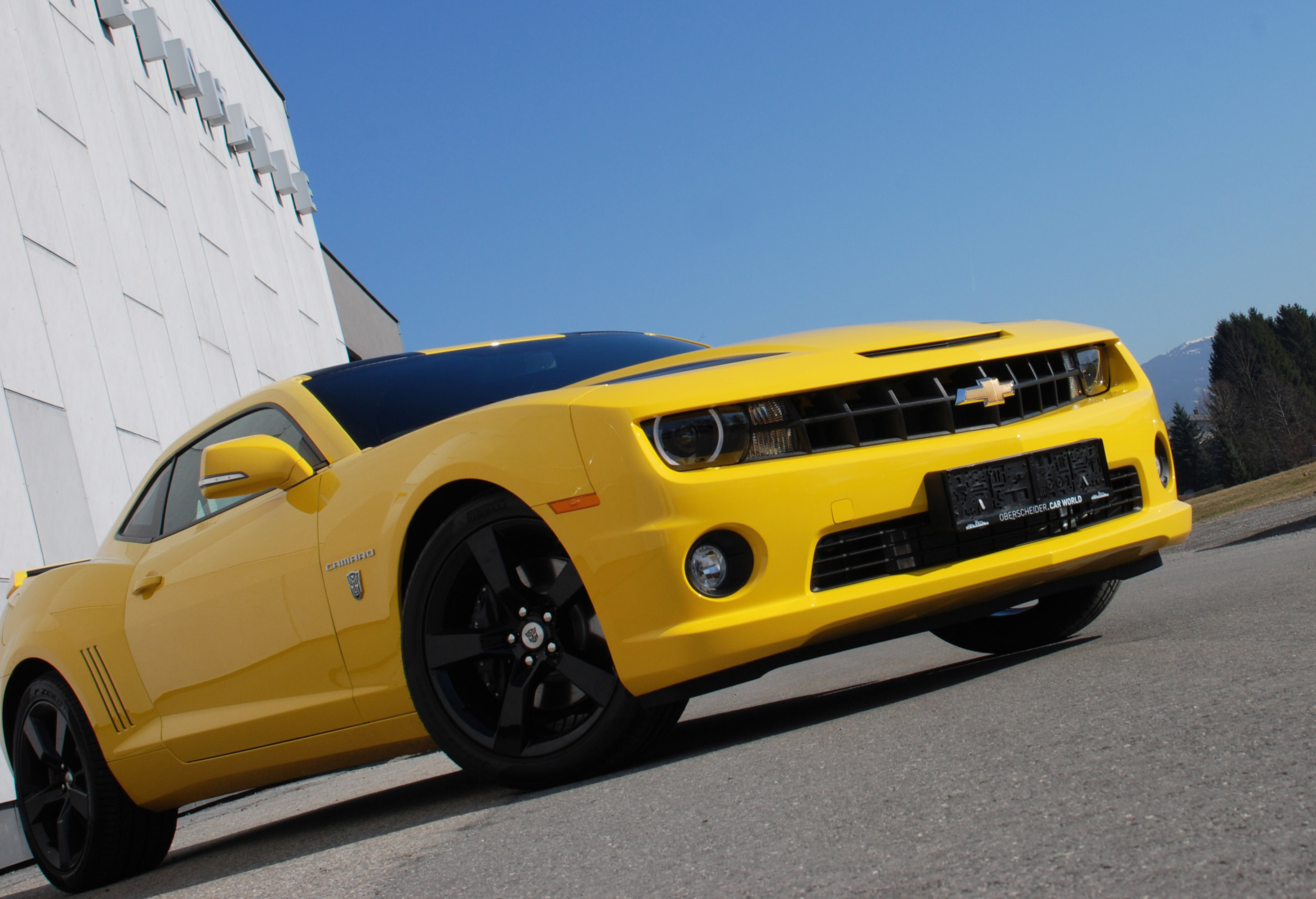 O.CT Chevrolet Camaro Yellow Steam Hammer