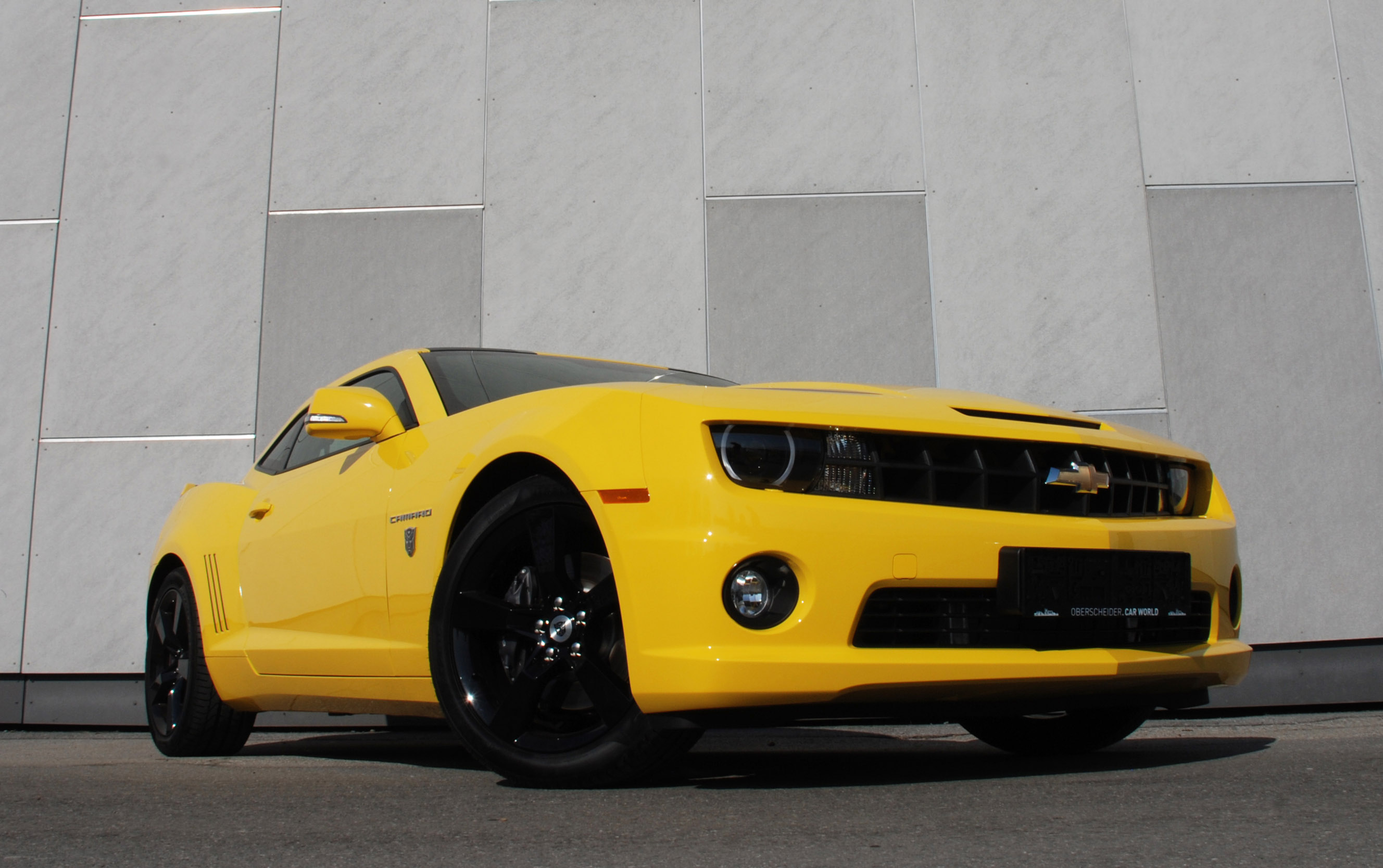 O.CT Chevrolet Camaro Yellow Steam Hammer