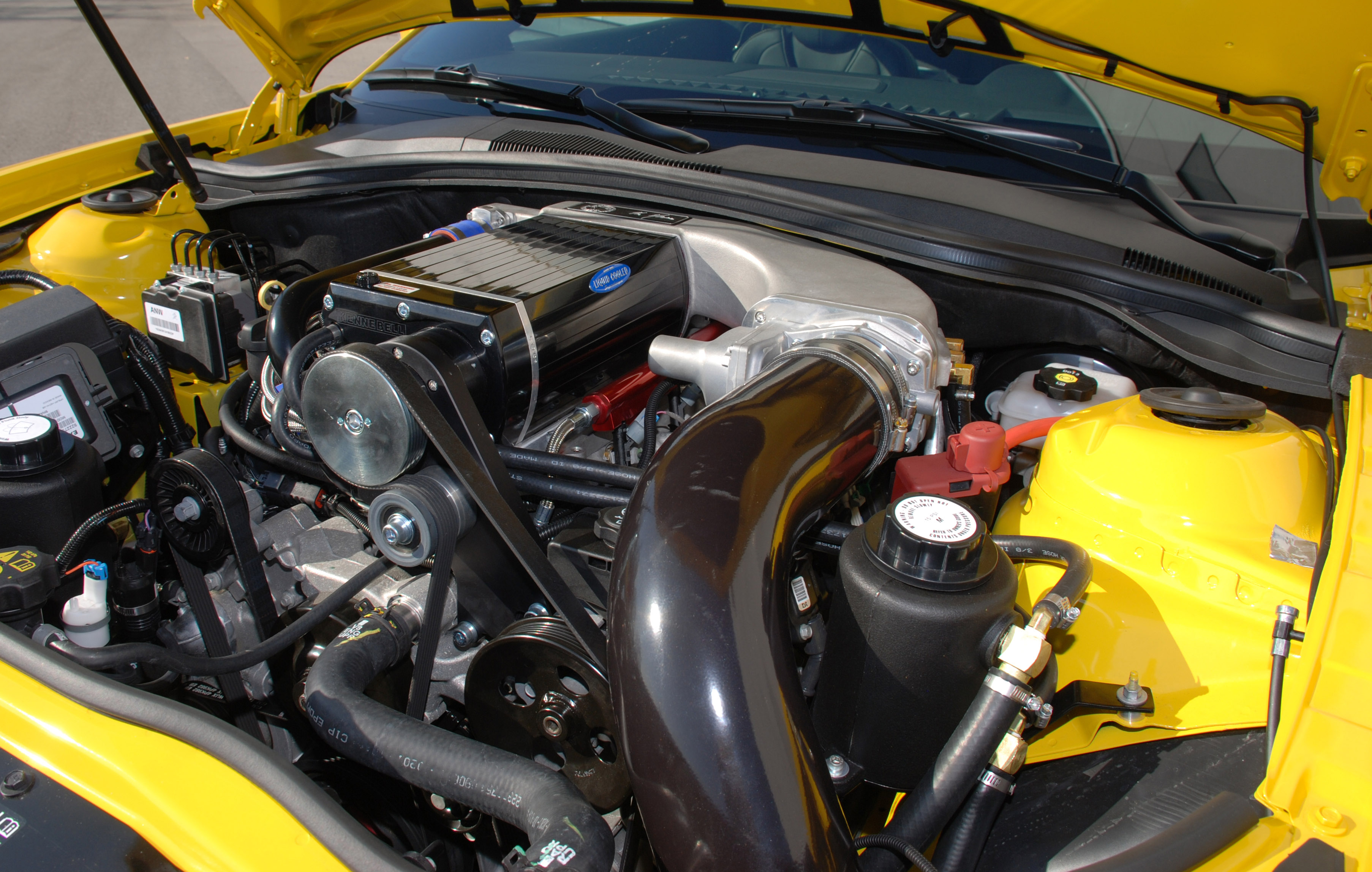 O.CT Chevrolet Camaro Yellow Steam Hammer