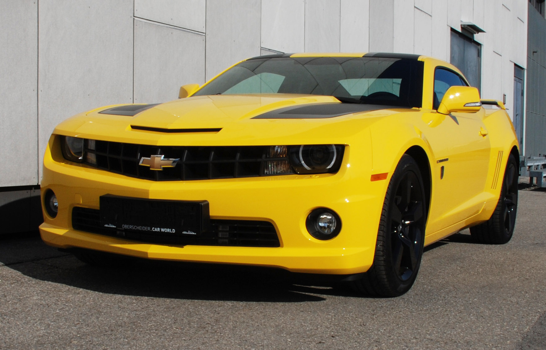 O.CT Chevrolet Camaro Yellow Steam Hammer