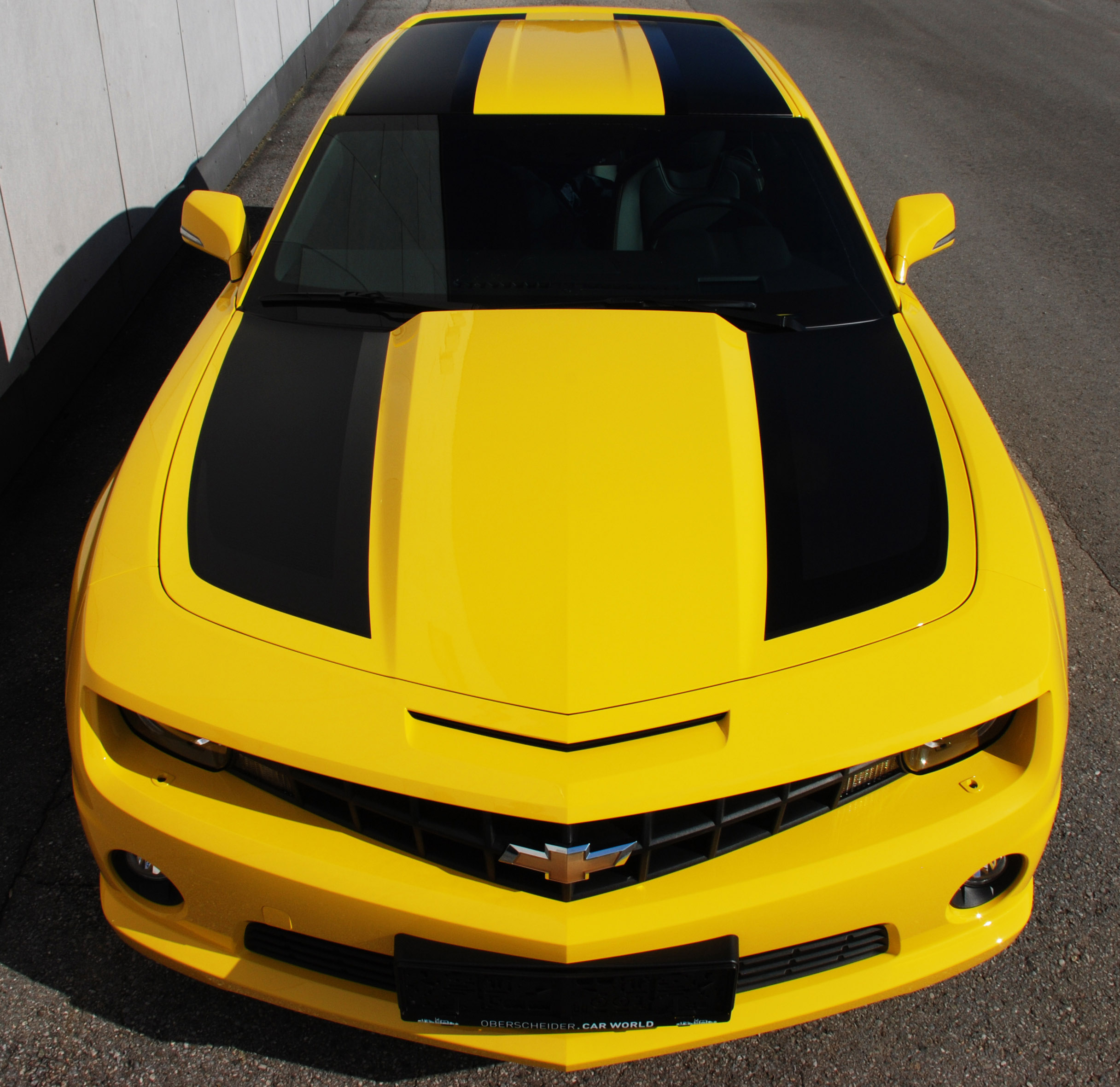 O.CT Chevrolet Camaro Yellow Steam Hammer