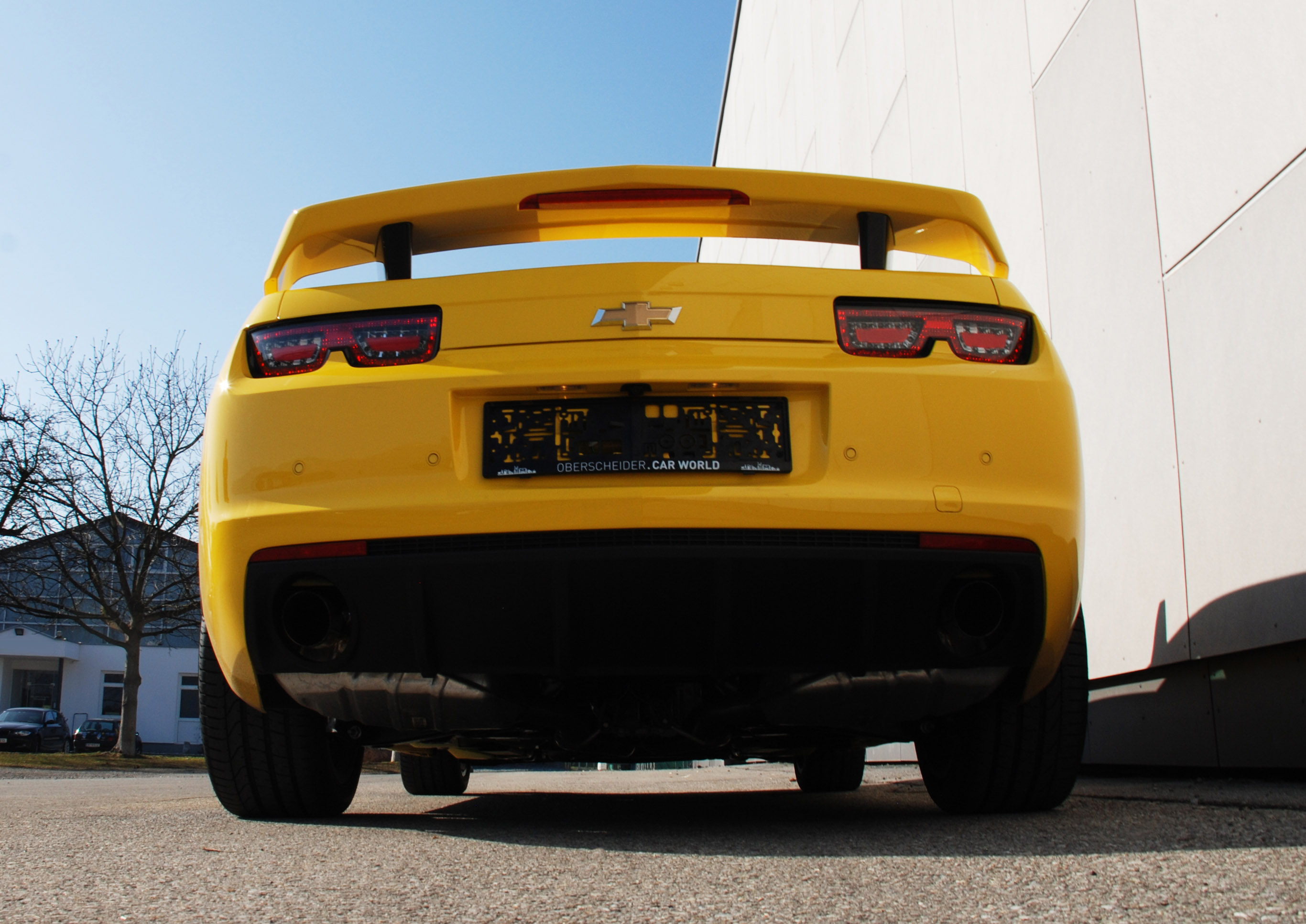 O.CT Chevrolet Camaro Yellow Steam Hammer