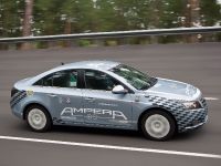 Opel Ampera at the test track