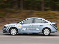 Opel Ampera at the test track