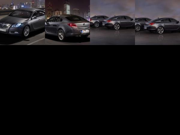 Opel Insignia four-door notchback and five-door hatchback (2009) - picture 1 of 4