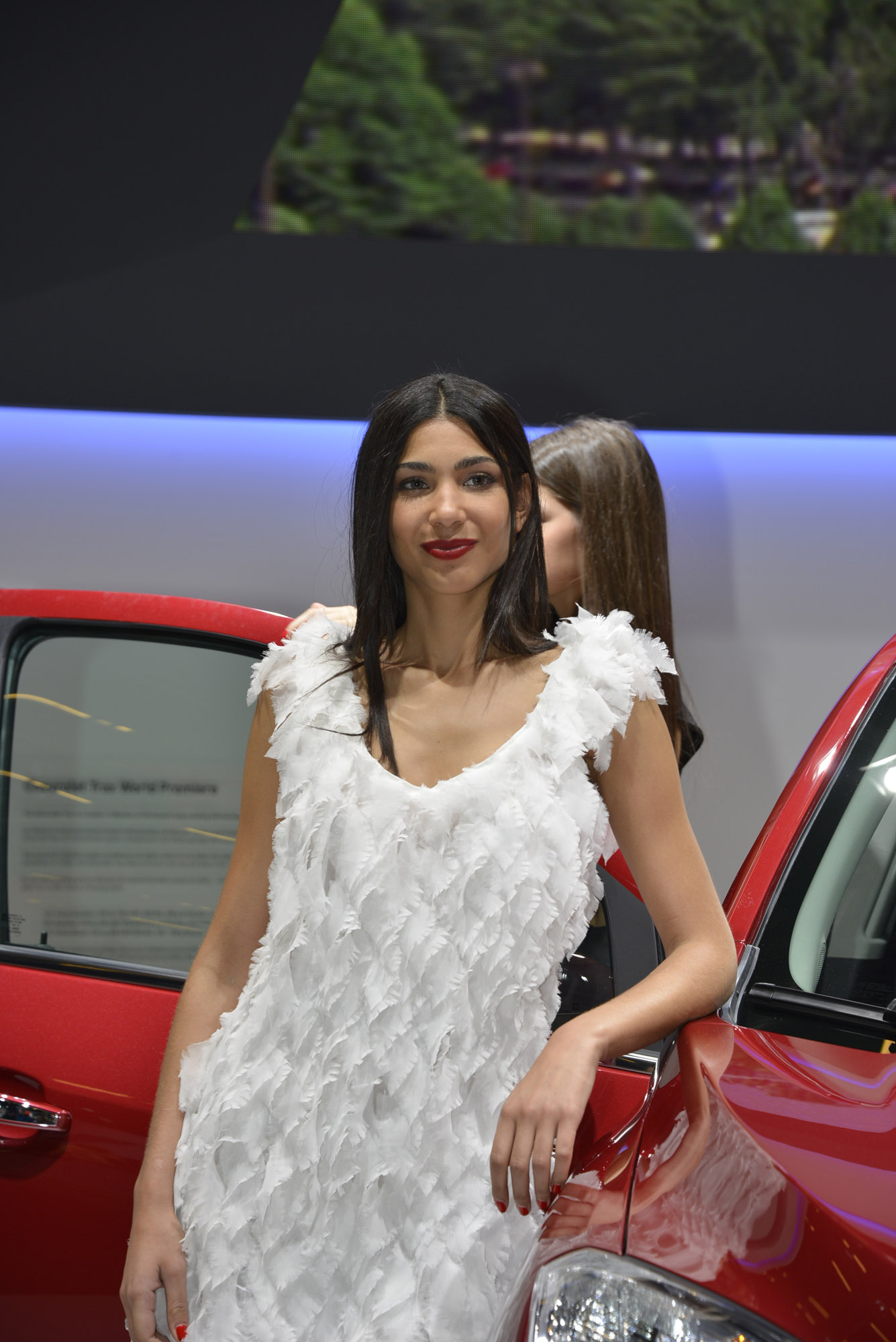 Paris Motor Show Girls