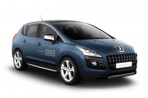Peugeot 3008 HYbrid4 concept (2009) - picture 1 of 2