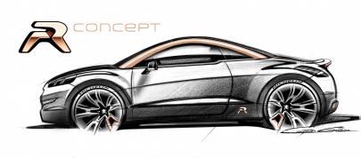 Peugeot RCZ R Concept Sketch (2013) - picture 4 of 7