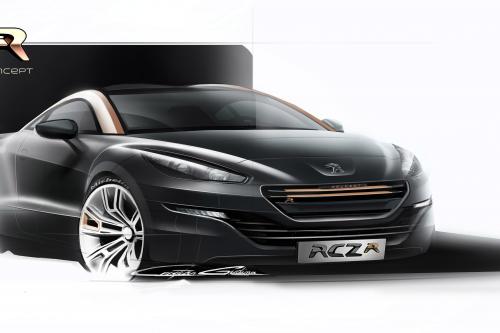 Peugeot RCZ R Concept Sketch (2013) - picture 1 of 7