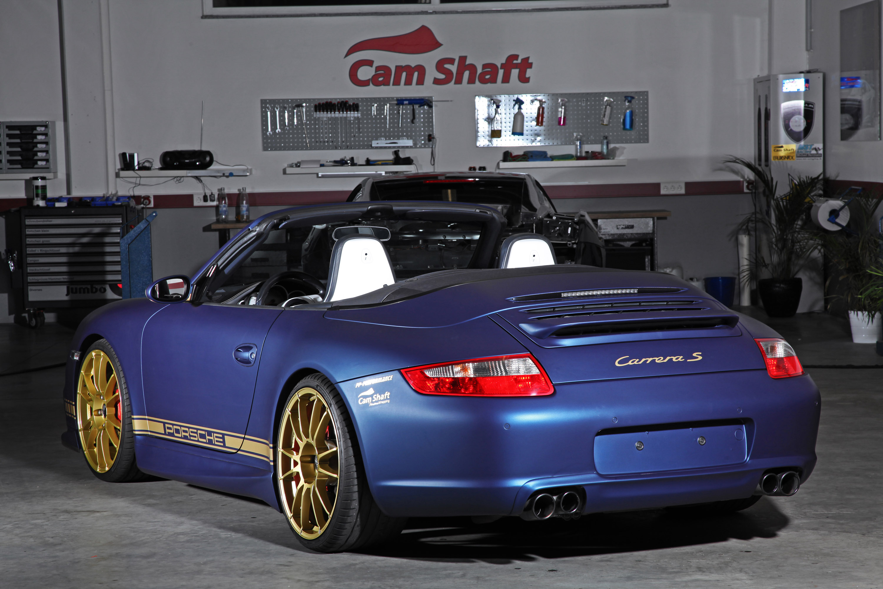 Porsche 997 Carrera S Cabriolet Cam Shaft and PP-Performance