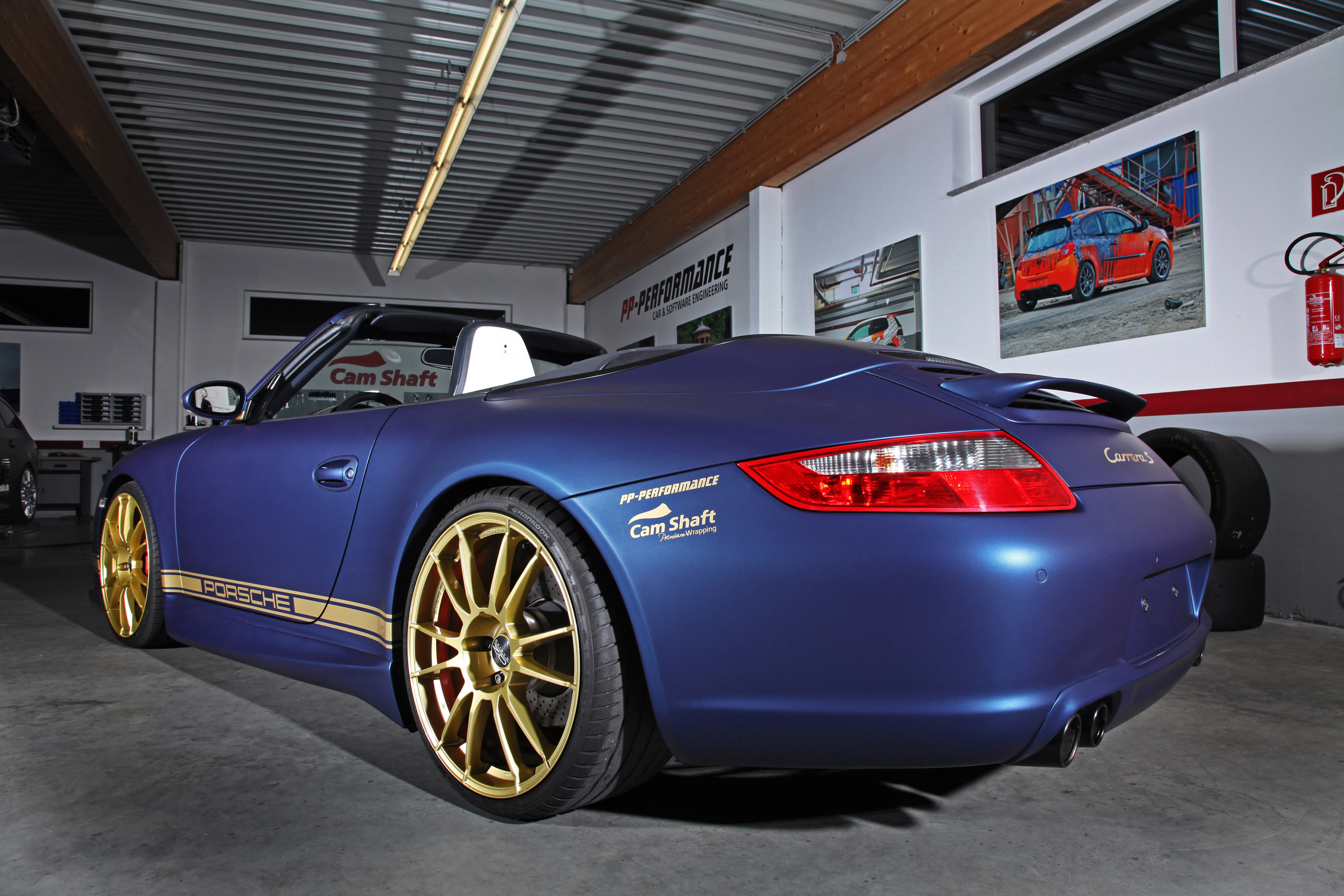 Porsche 997 Carrera S Cabriolet Cam Shaft and PP-Performance