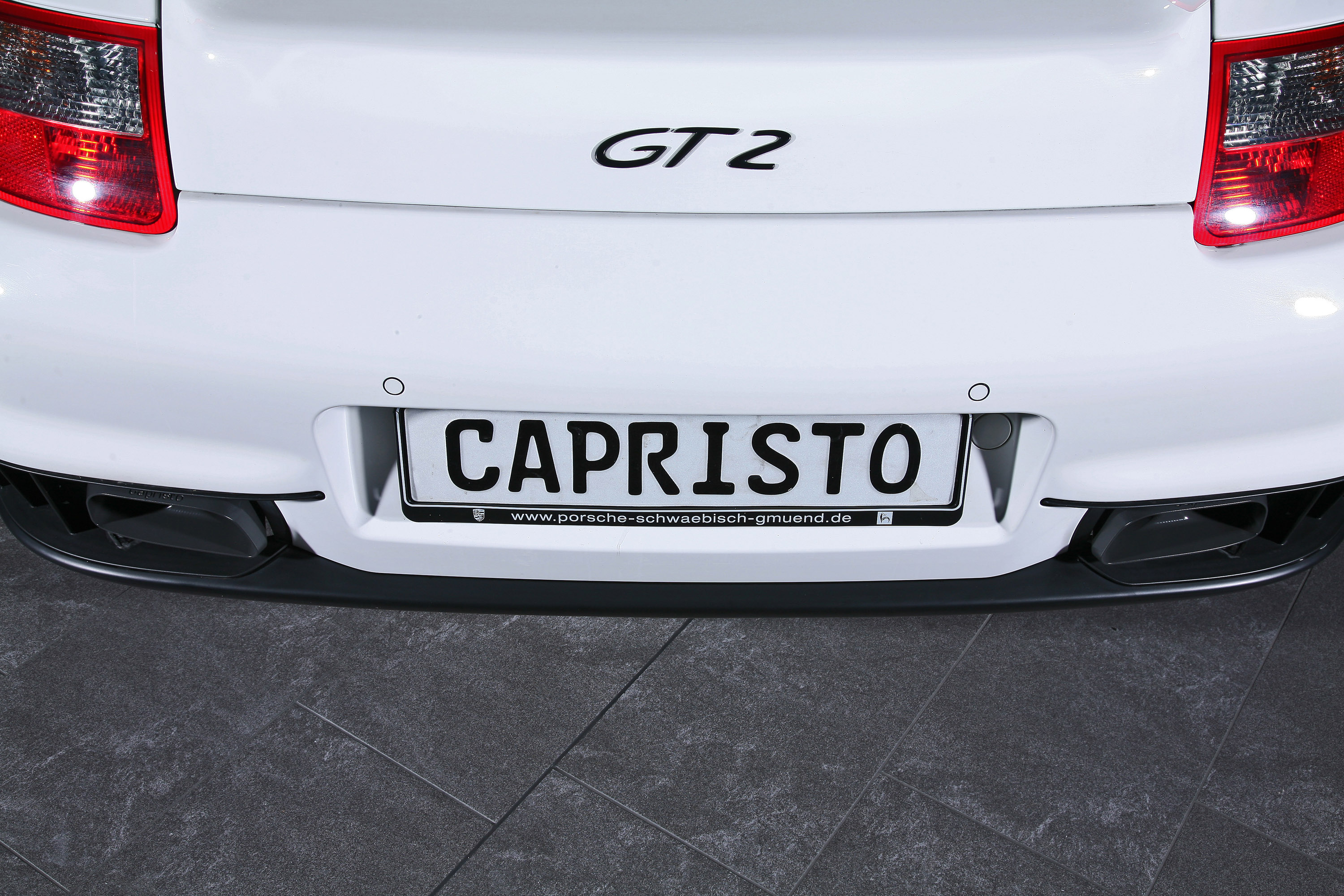 Porsche 997 GT2 Capristo Exhaust