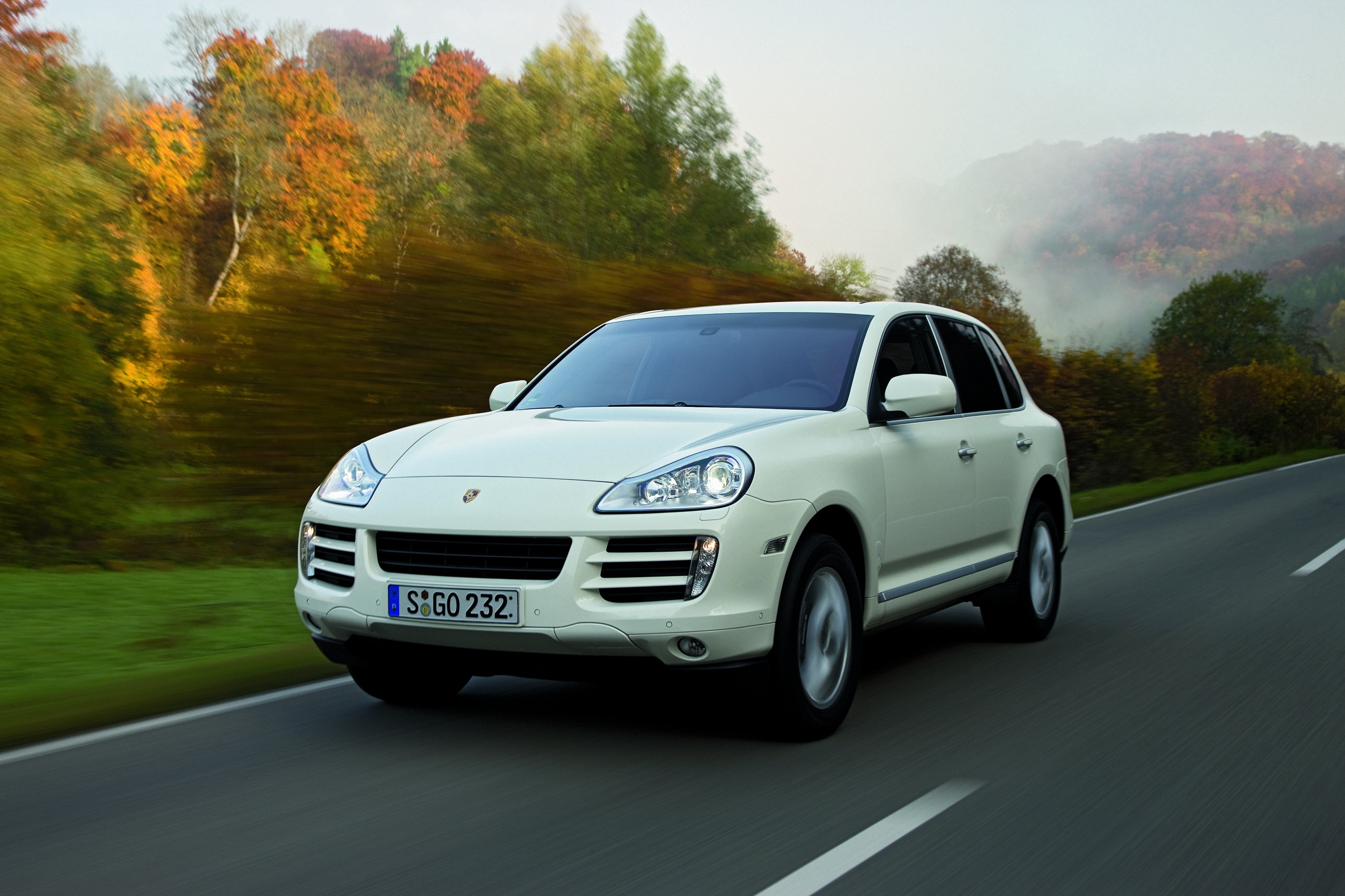 Porsche Cayenne with diesel engine