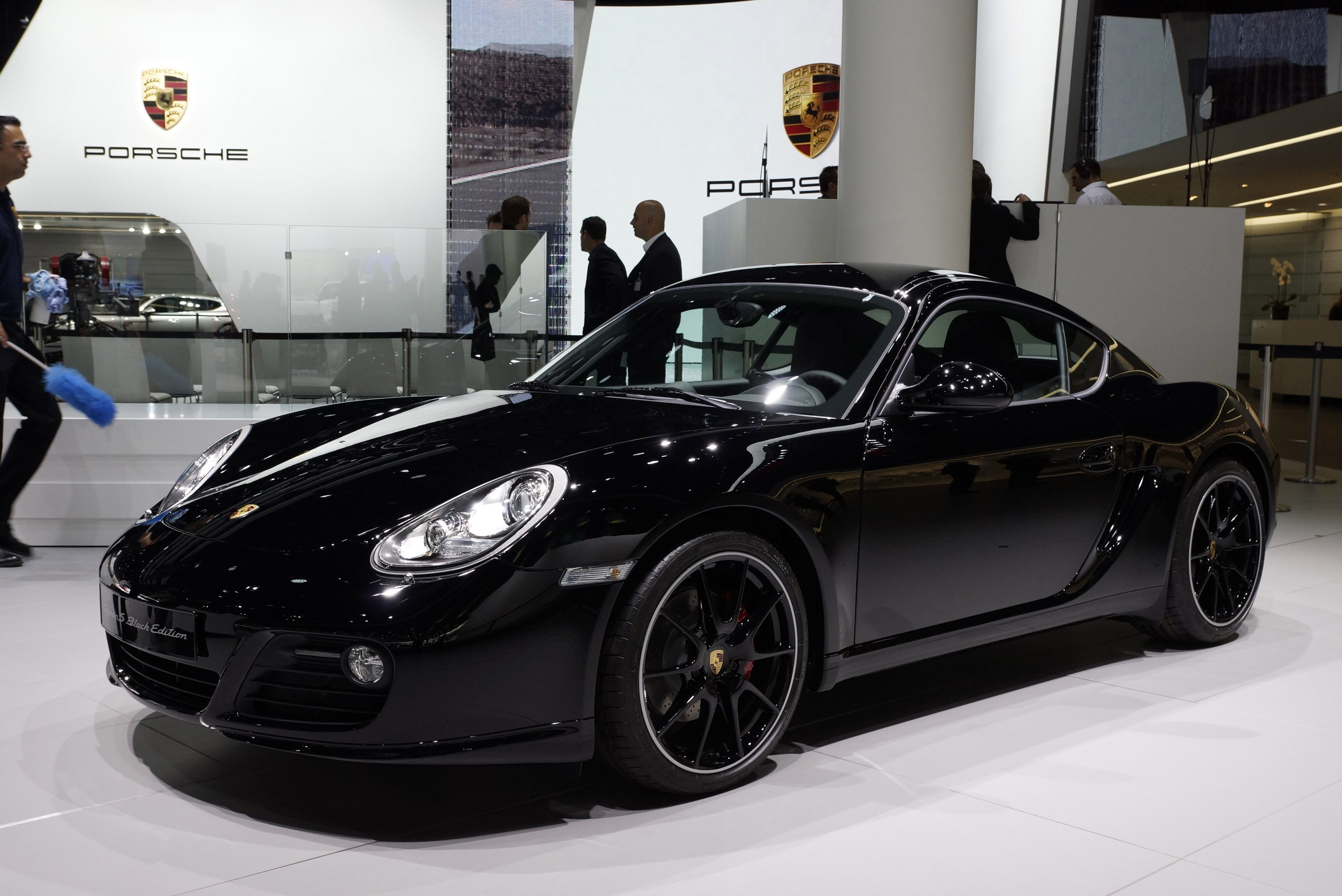 Porsche Cayman S Black Edition Frankfurt