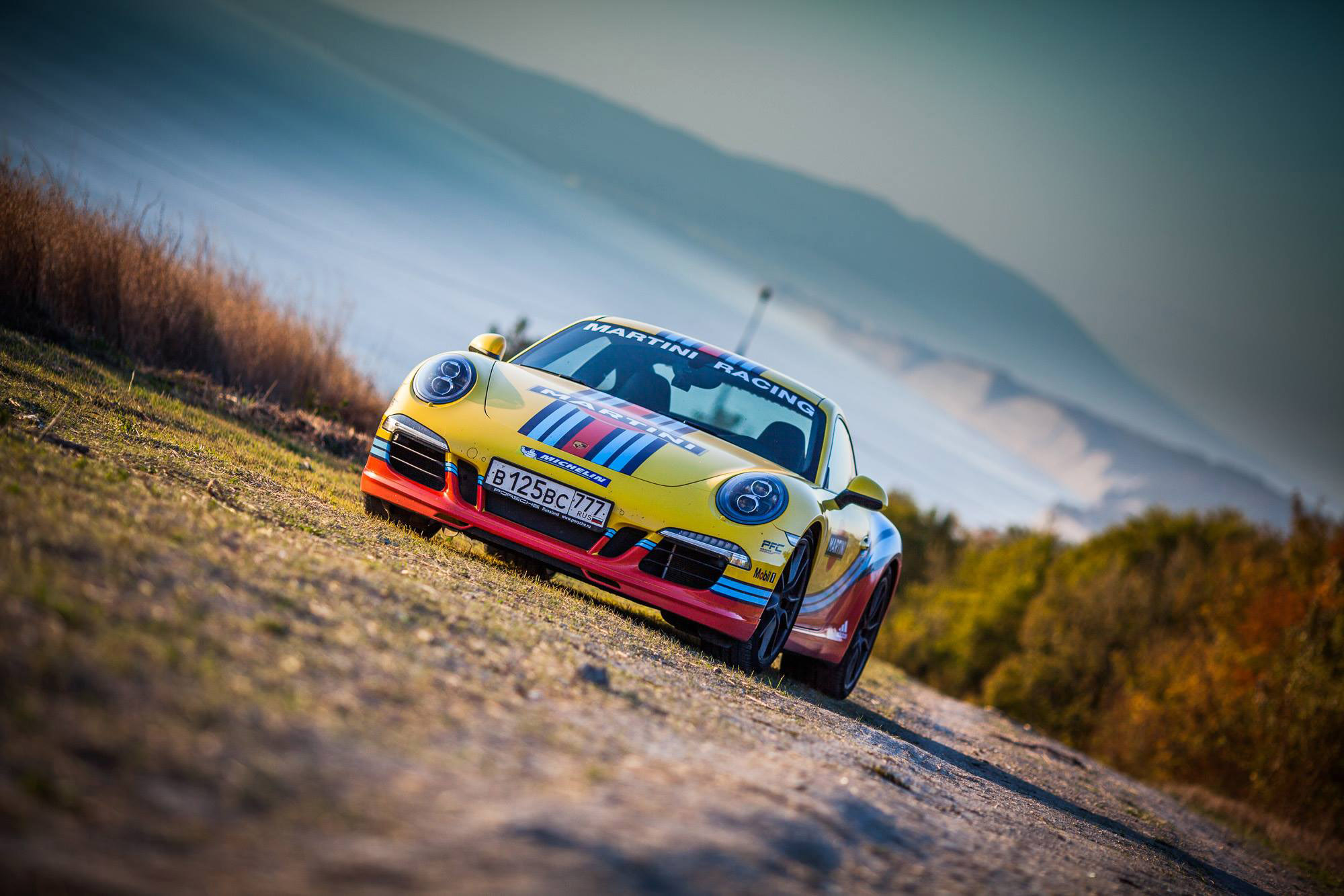 Porsche Martini Lineup