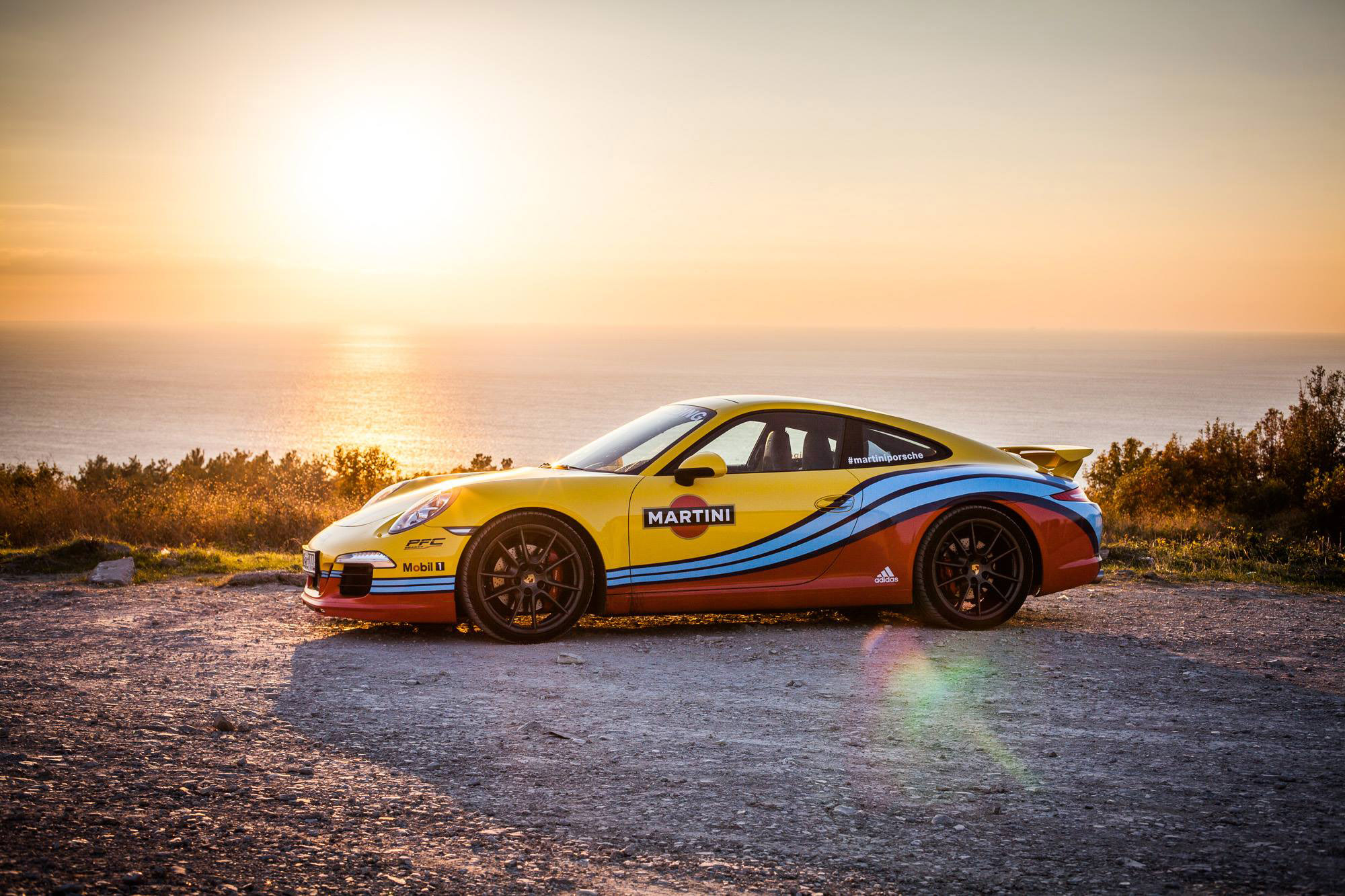 Porsche Martini Lineup