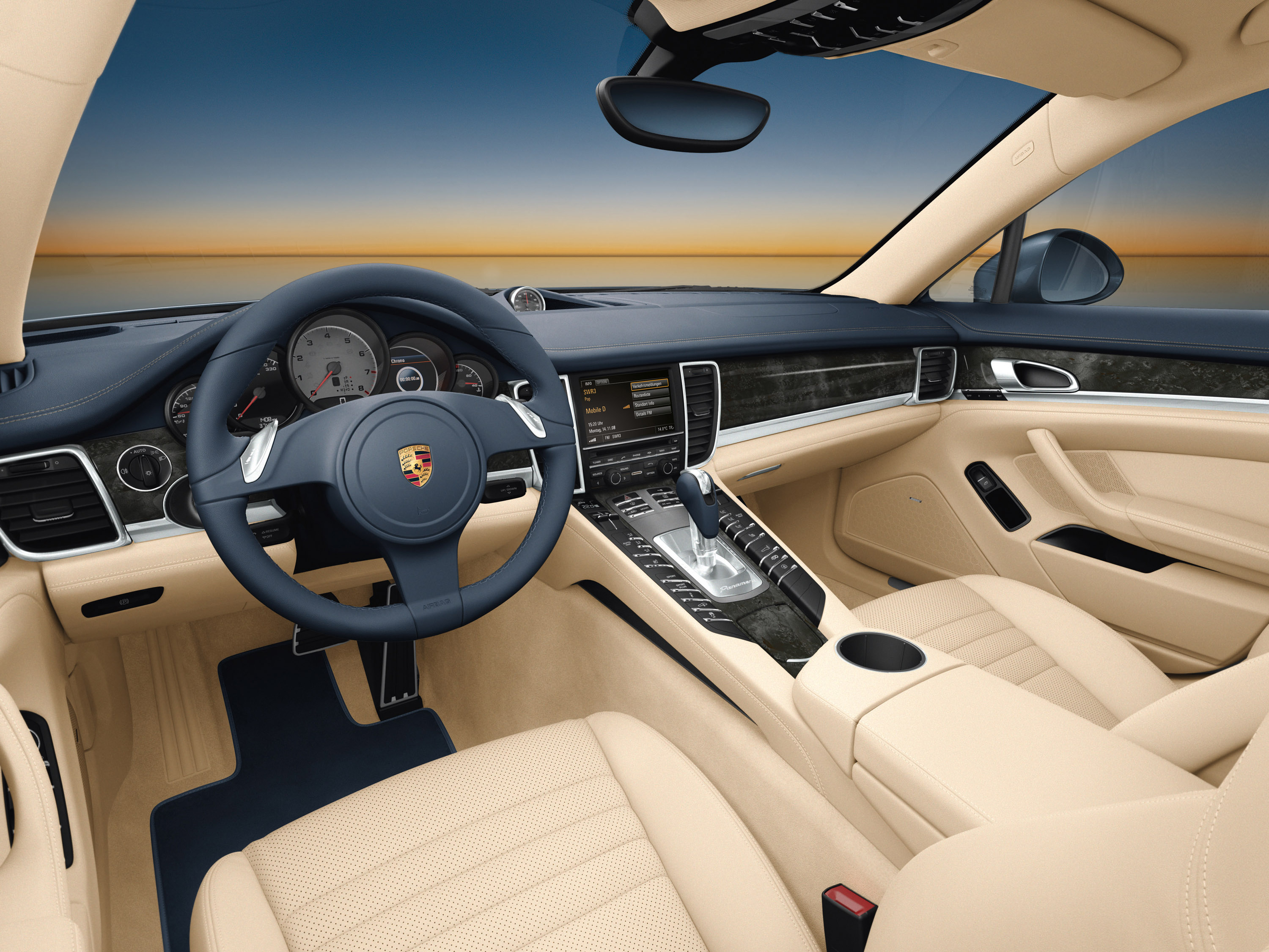 Porsche Panamera Space Concept Interior